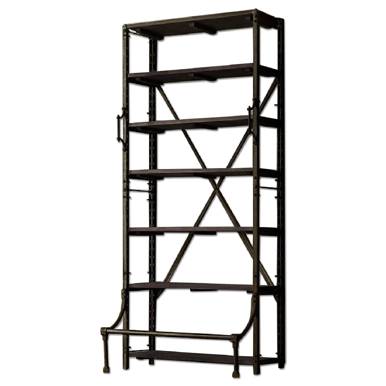 Restoration Hardware French Library Shelving w/ Step - Thumbnail 3