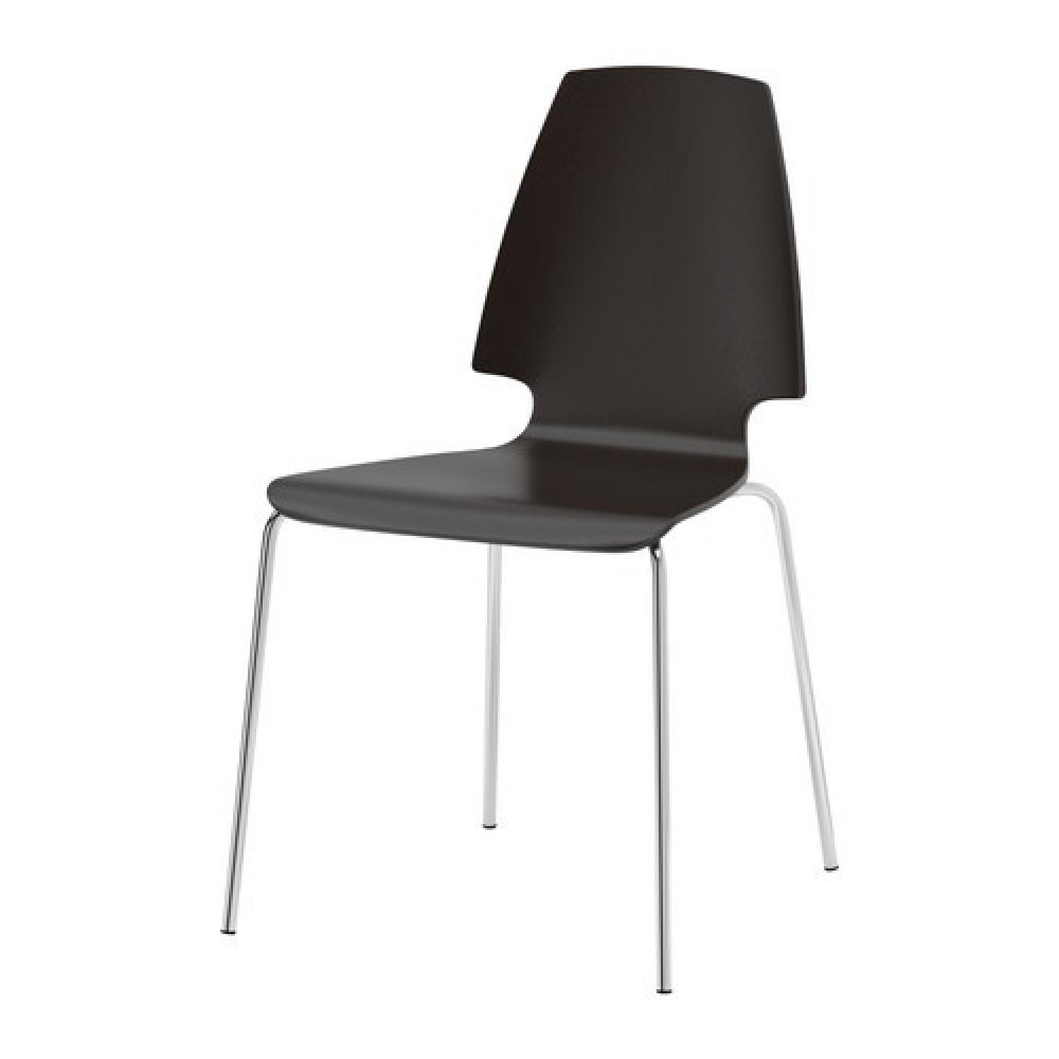 Ikea Lerhamn Dining Table w/ 4 Vilmar Chairs - image-10