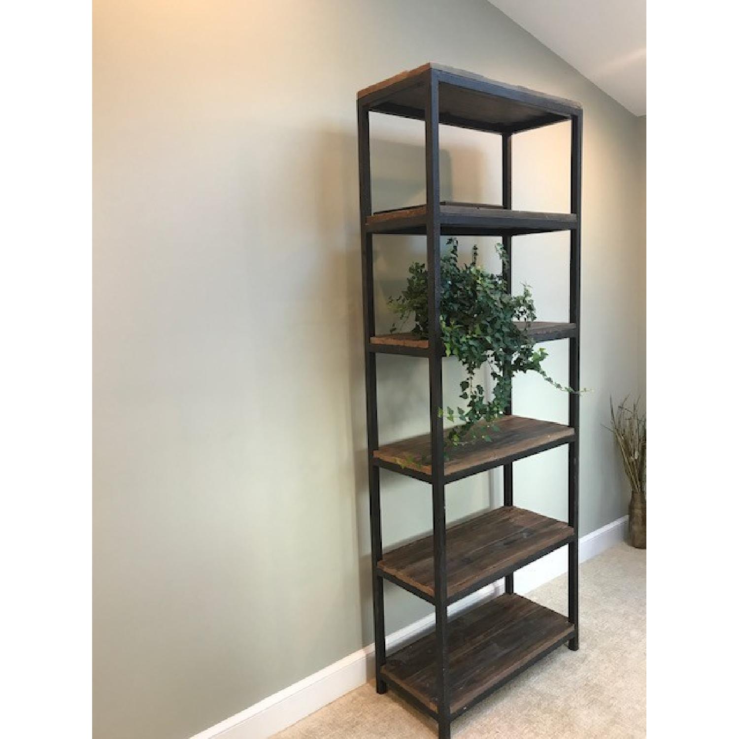 Reclaimed Wood & Iron Shelf - image-3