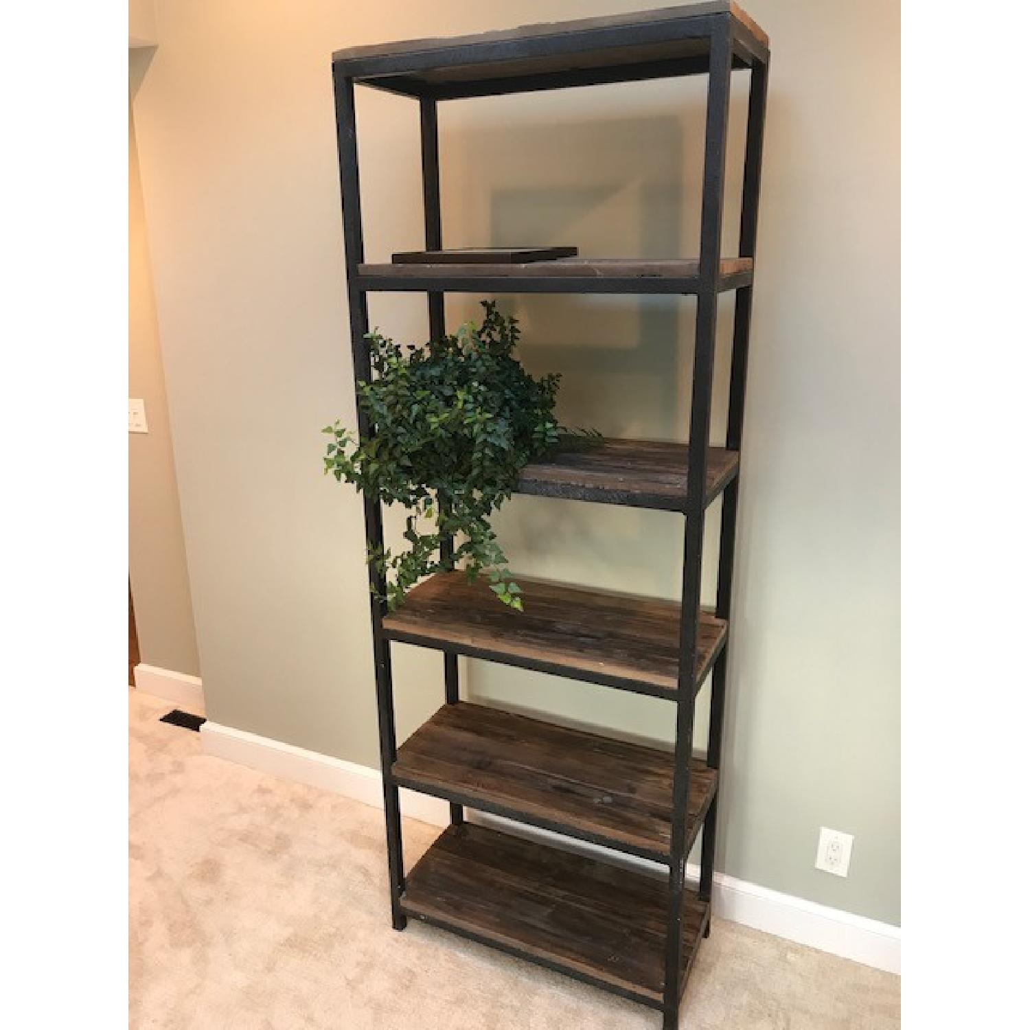 Reclaimed Wood & Iron Shelf - image-5