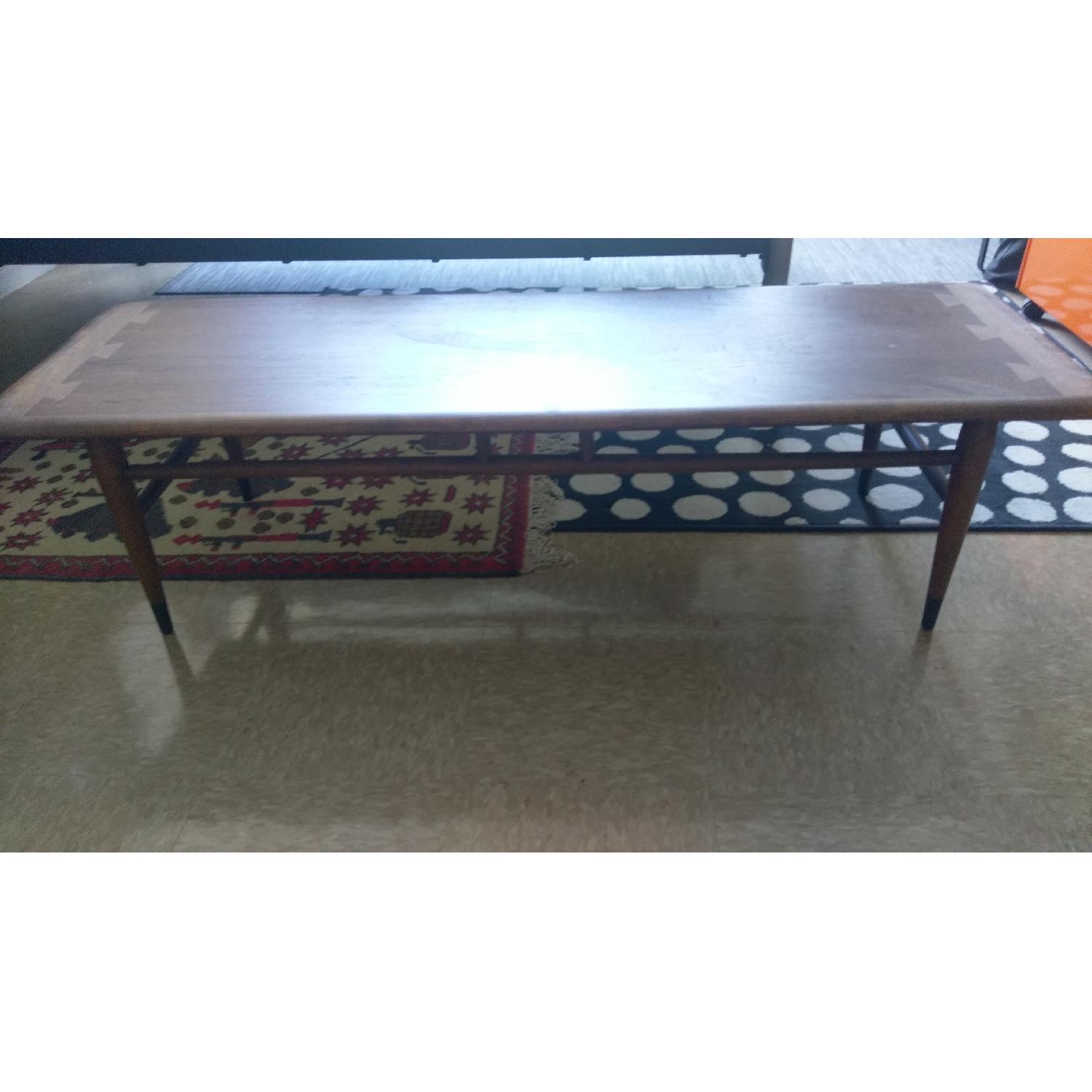 Rectangular Wood Coffee Table - image-1
