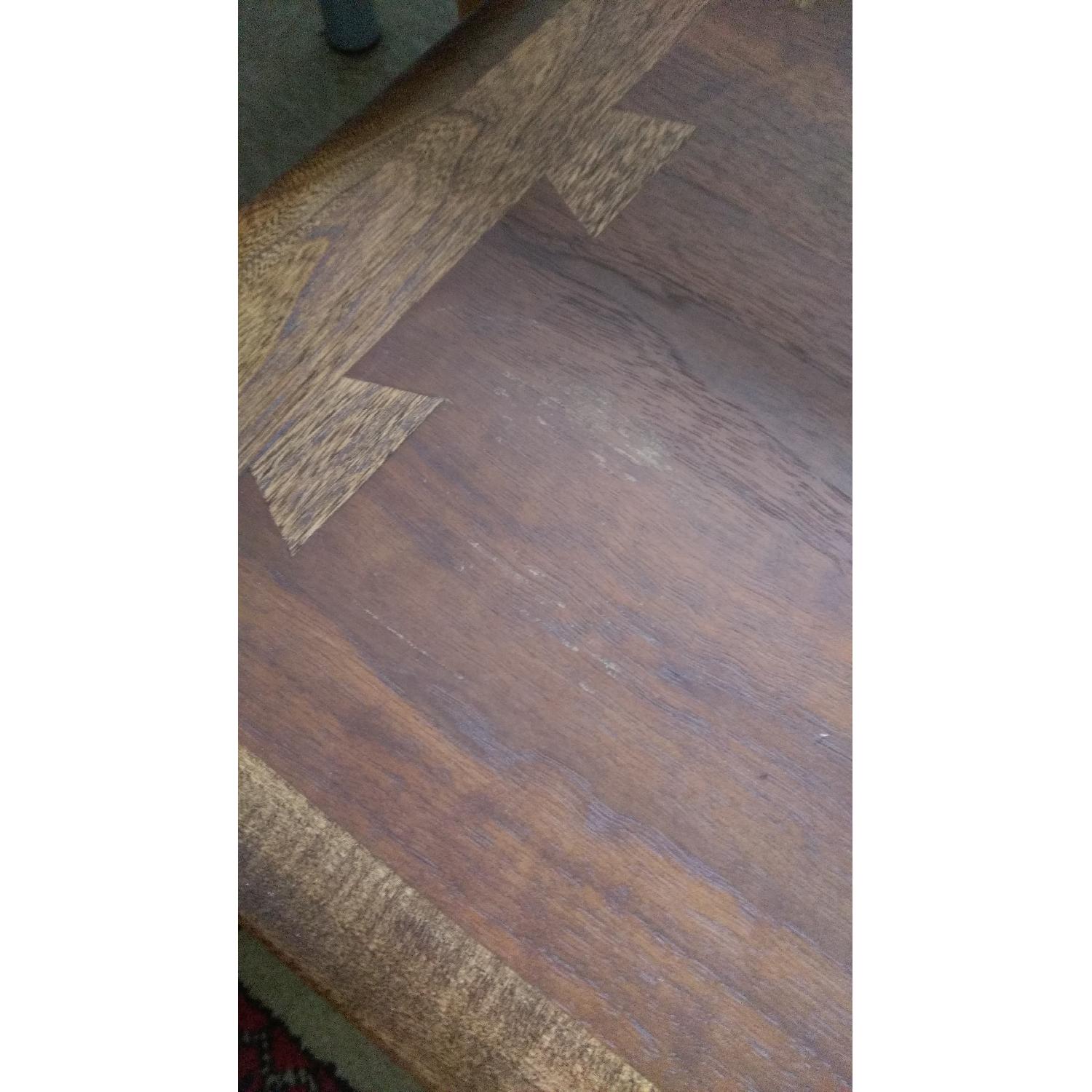 Rectangular Wood Coffee Table - image-4