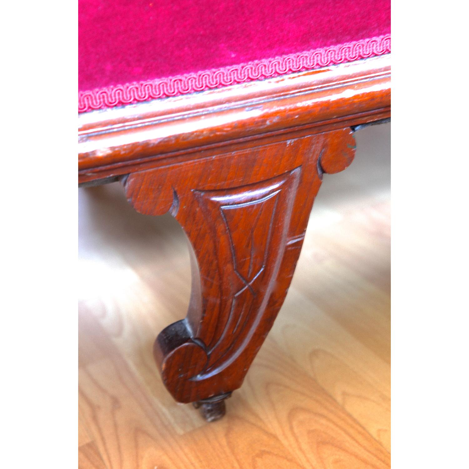 Antique Fainting Couch/Chaise Lounge - image-4