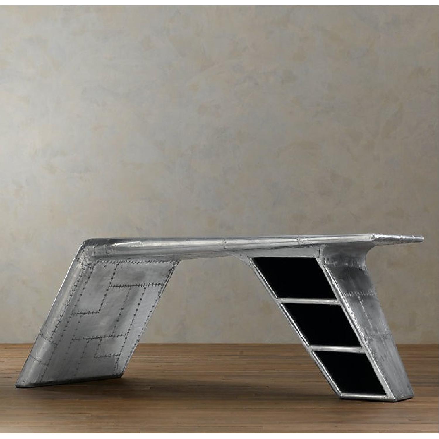 Restoration Hardware Aviator Wing Desk - image-1