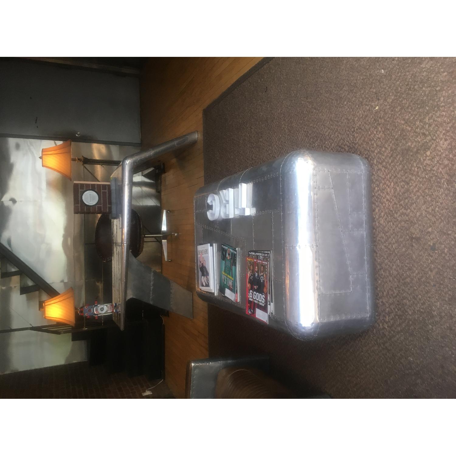 Restoration Hardware Aviator Wing Desk - image-9