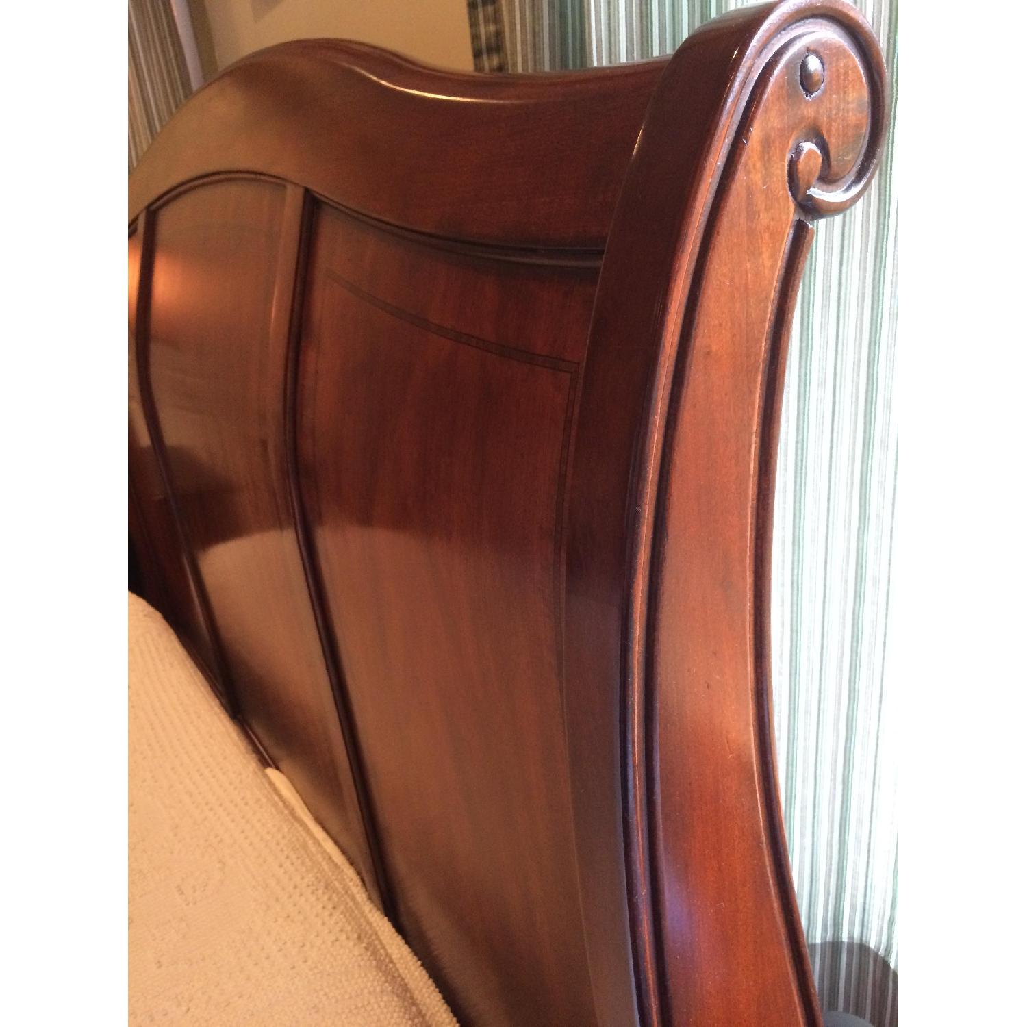 Queen Size Sleigh Bed Frame - image-2
