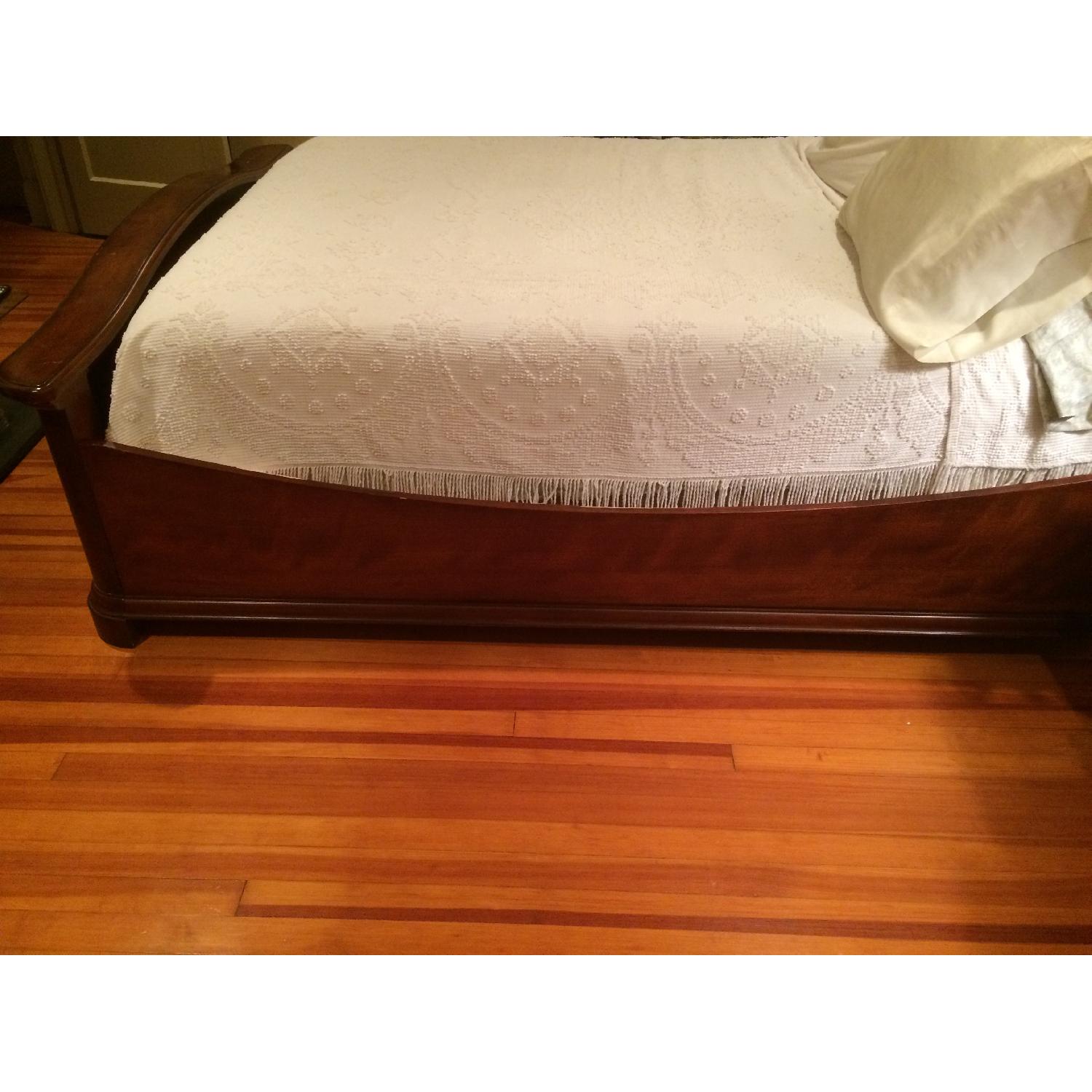 Queen Size Sleigh Bed Frame - image-4