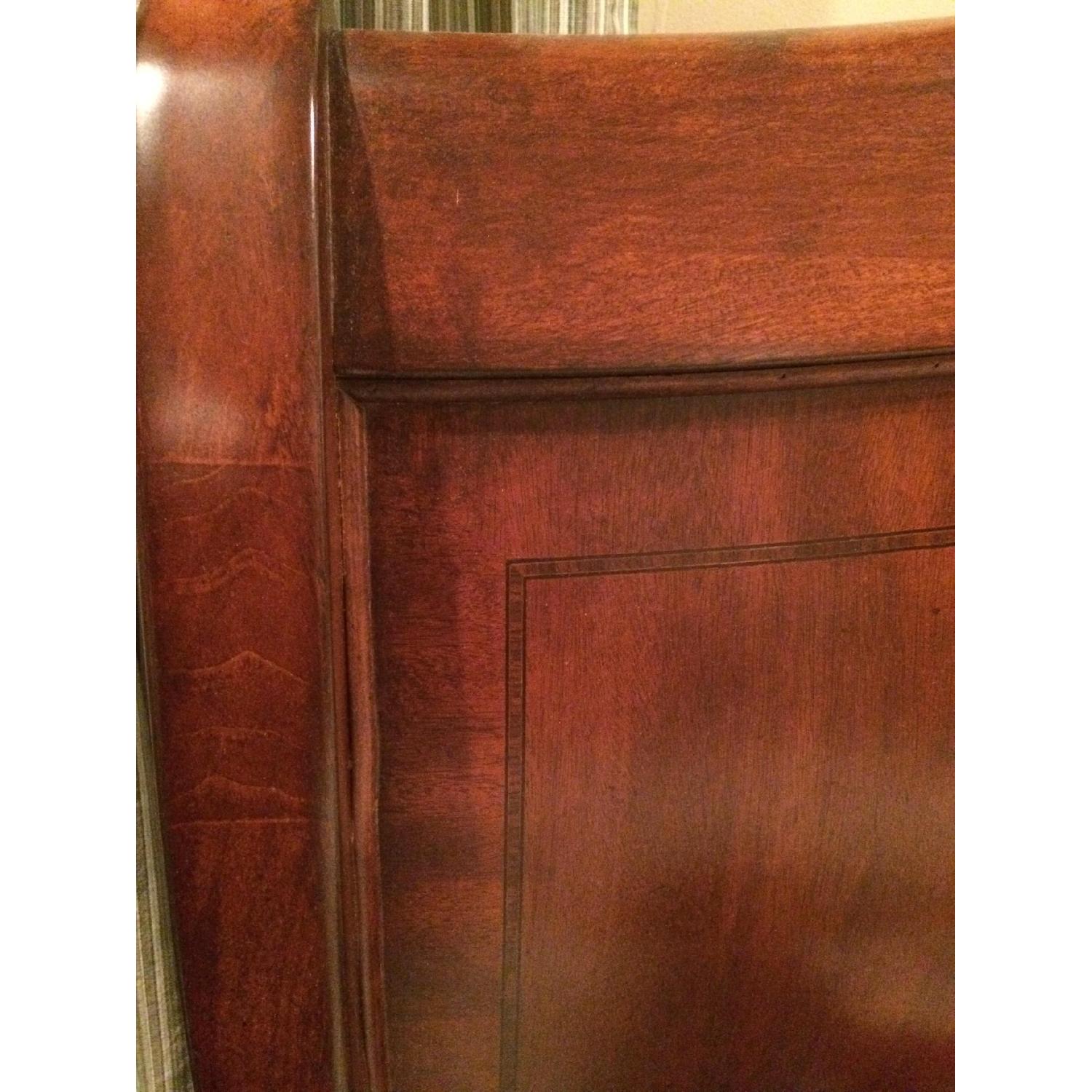 Queen Size Sleigh Bed Frame - image-8