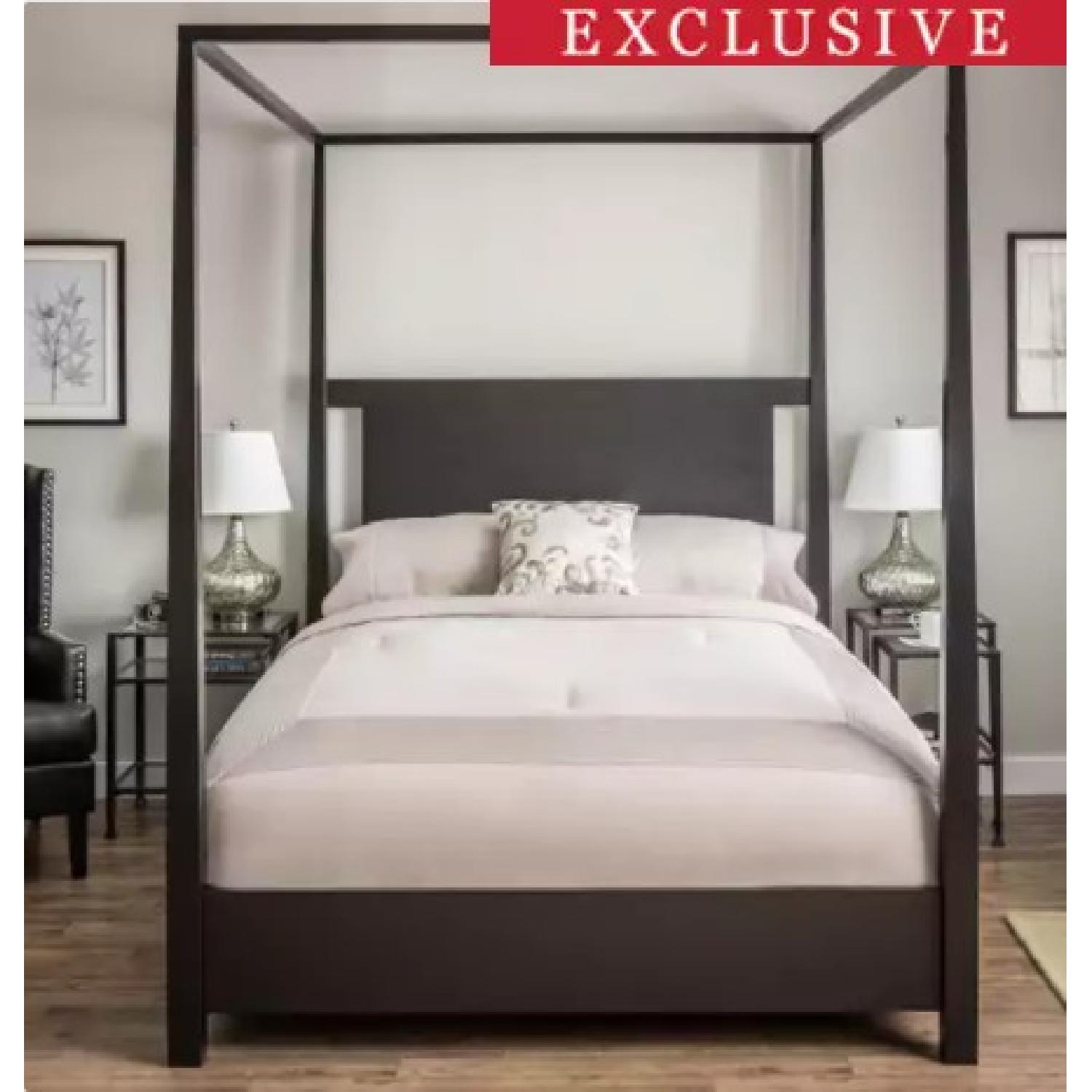 Napa Queen Size Canopy Bed - image-1