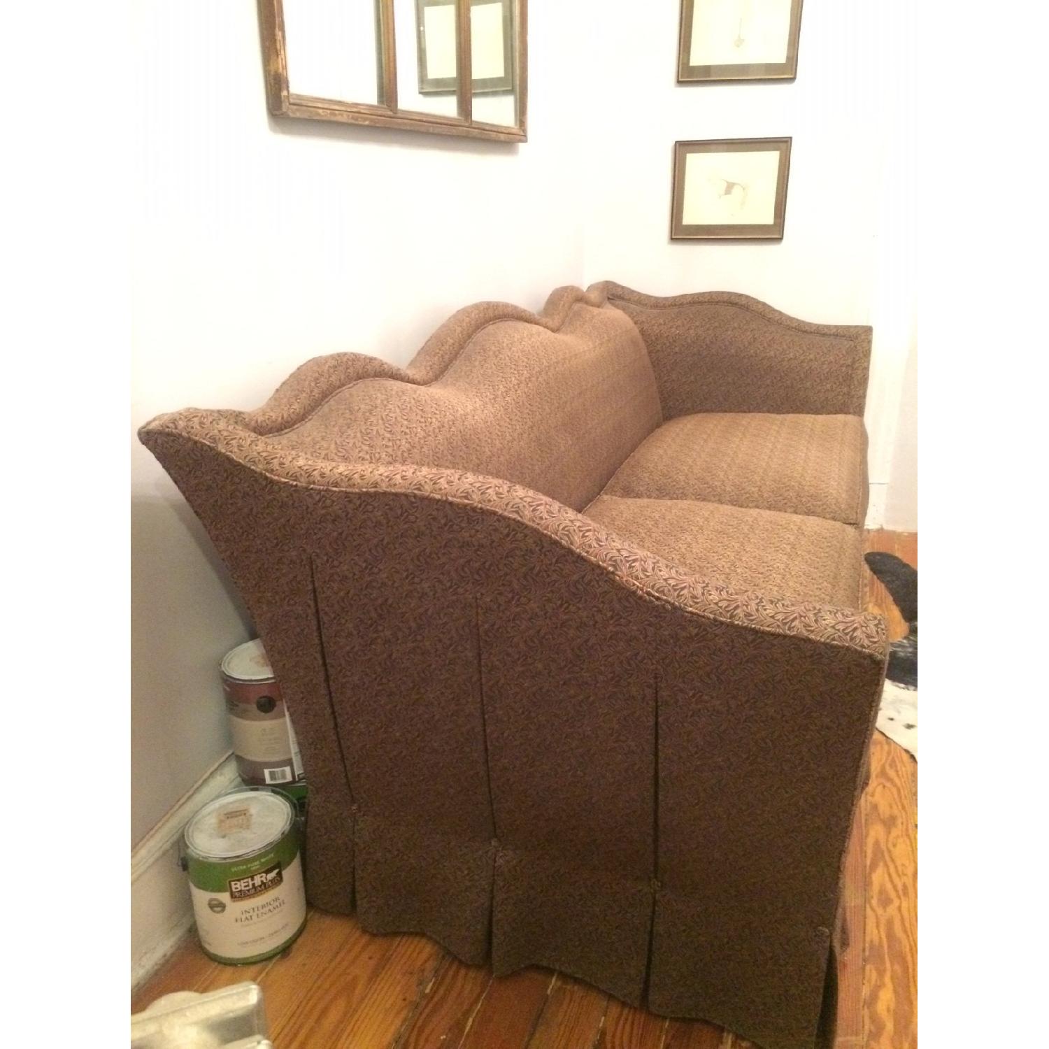 Vintage Camelback Sofa - image-3