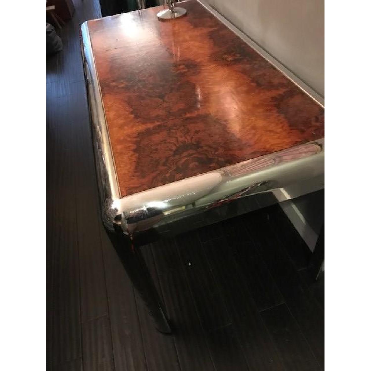 1970's Chrome Desk/Table - image-3