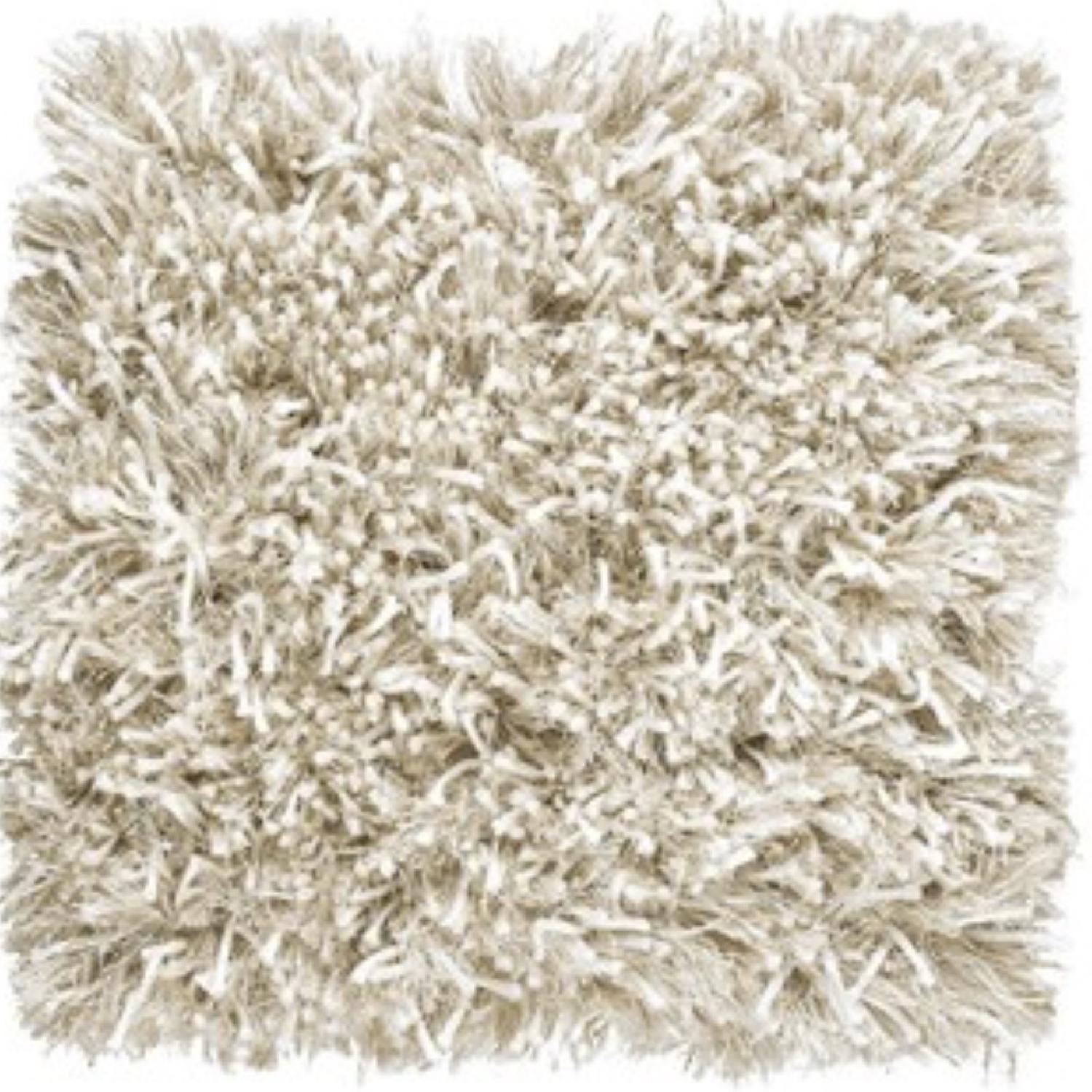 CB2 Drake Natural Shag Rug - image-1