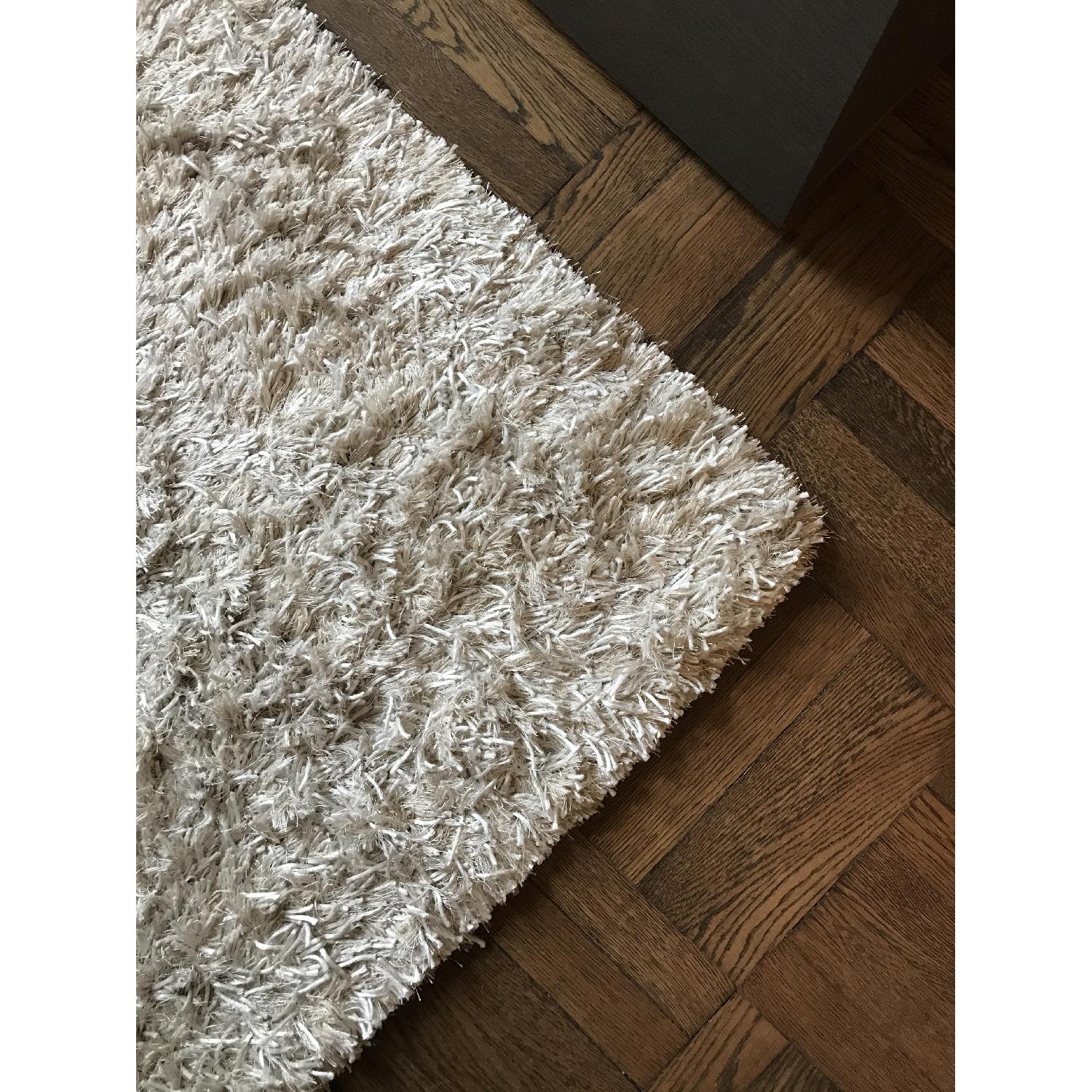 CB2 Drake Natural Shag Rug - image-3