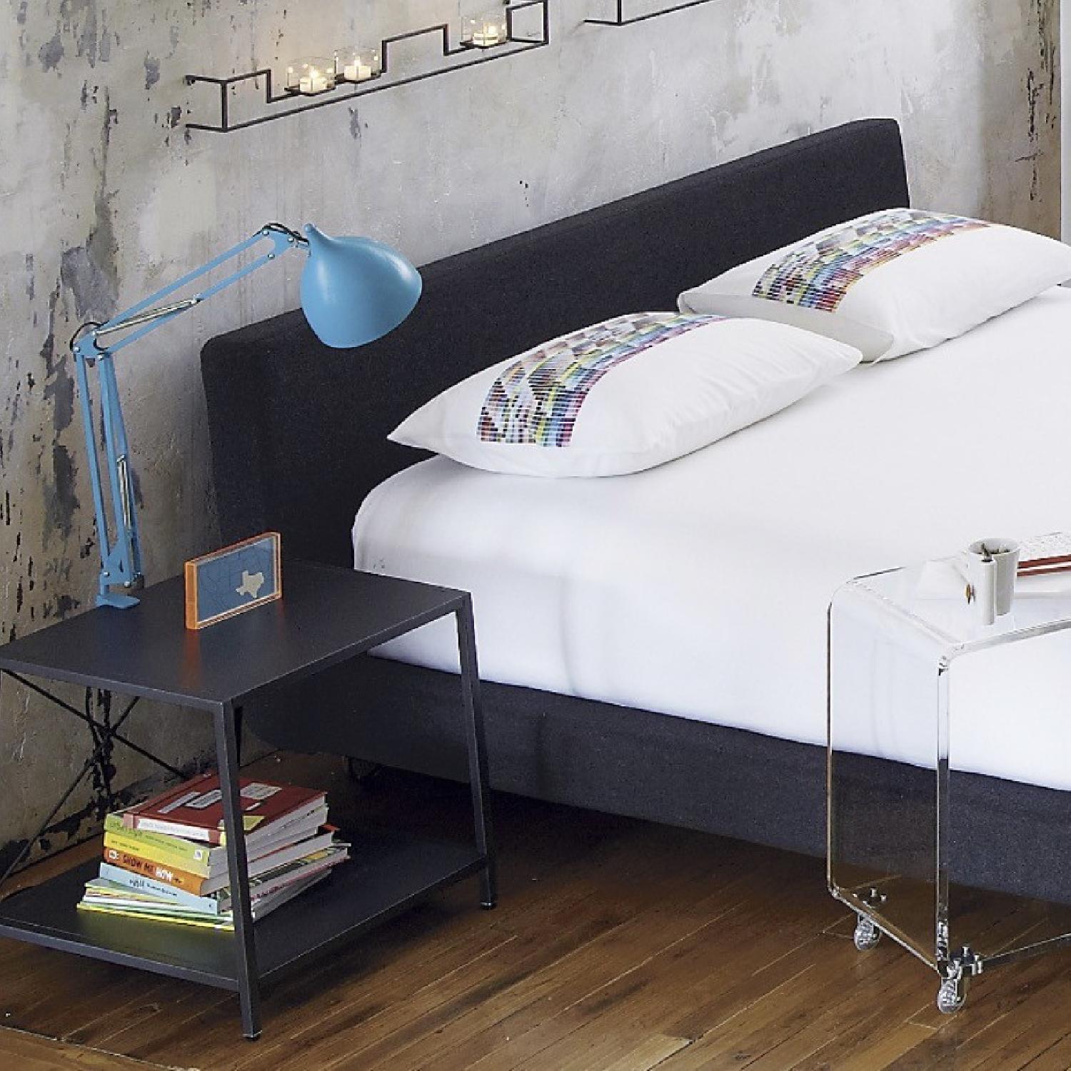 CB2 Harvey Carbon Nightstand - image-2
