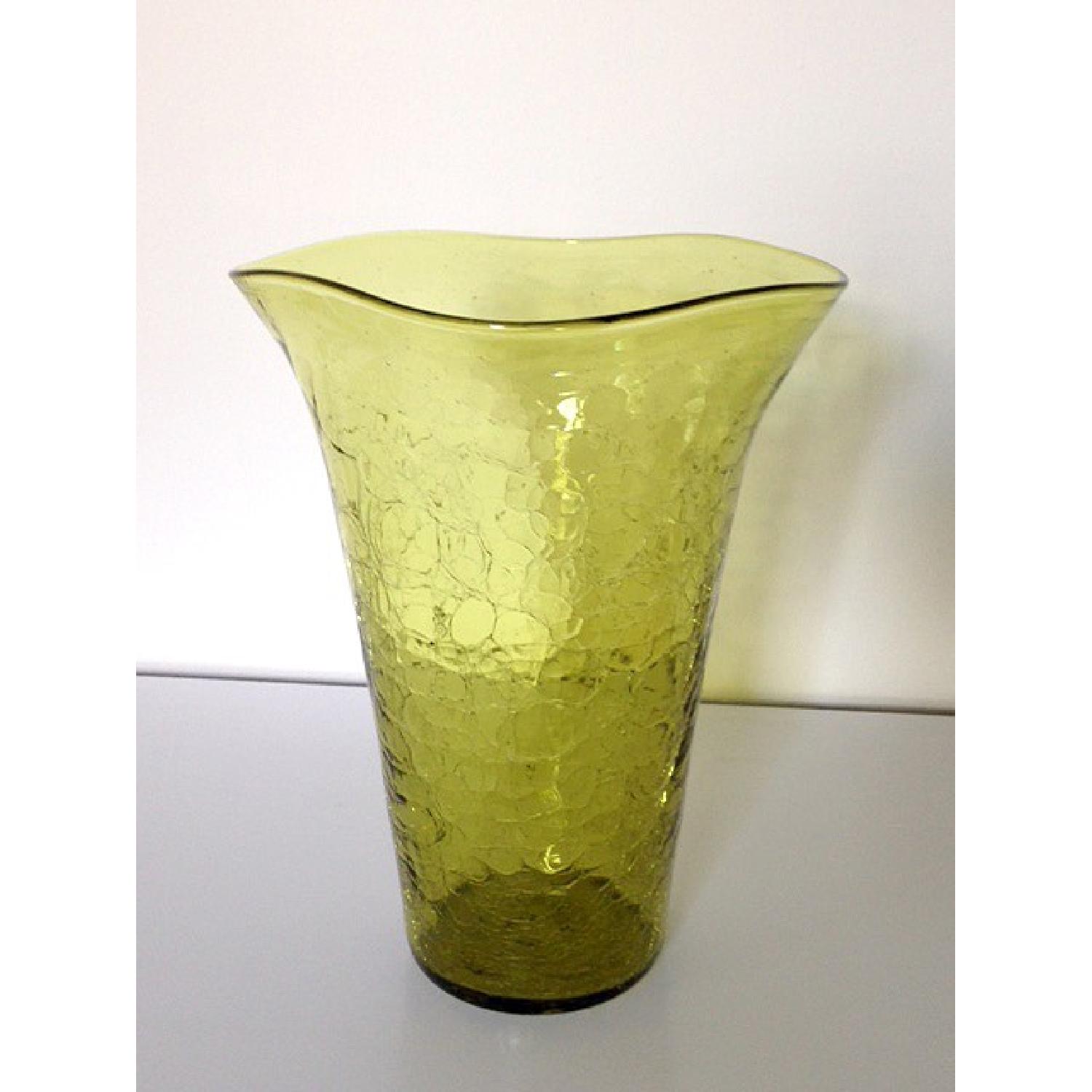 Vintage 1960's Glass Vase - image-1
