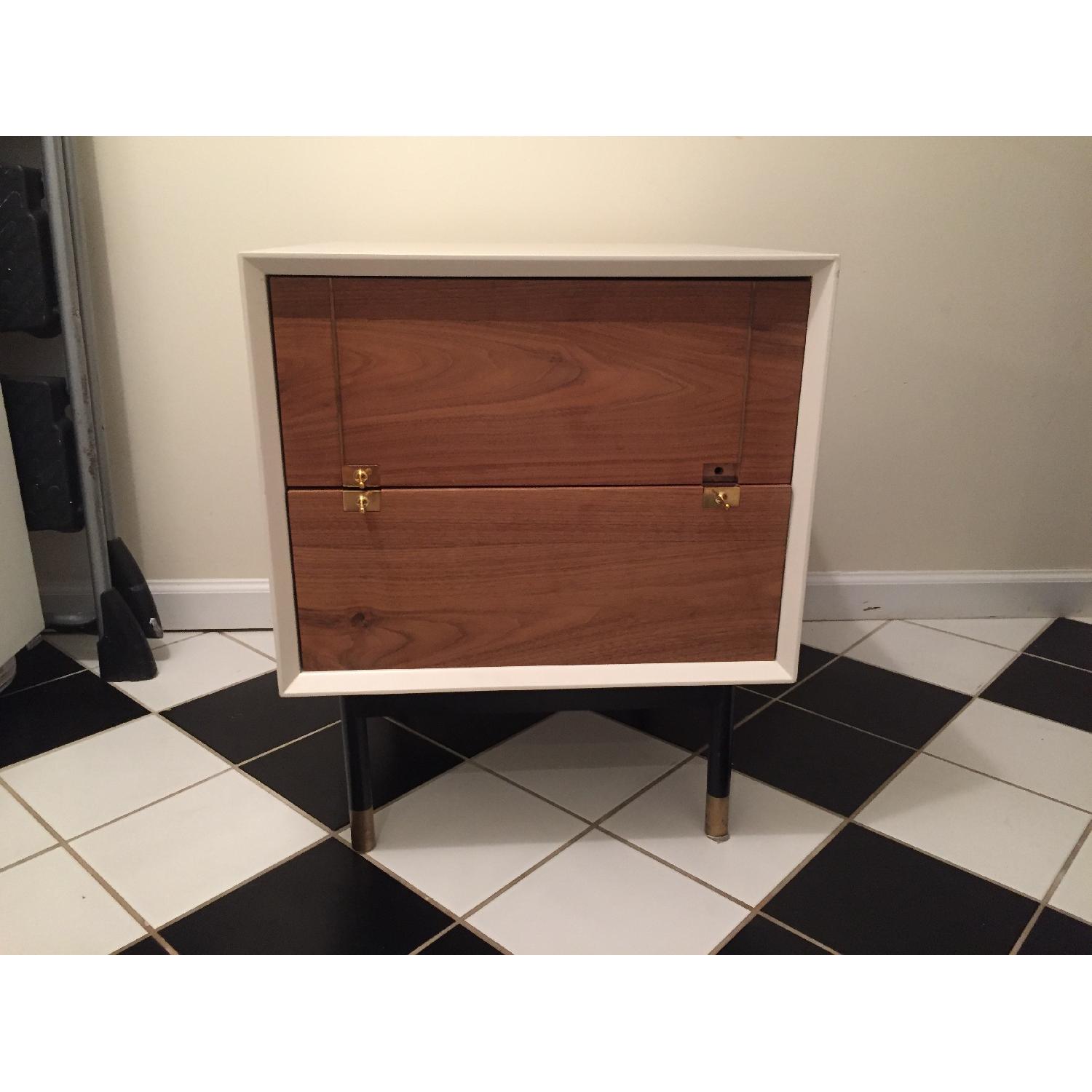 Organic Modernism Mid-Century Style nightstand - image-2