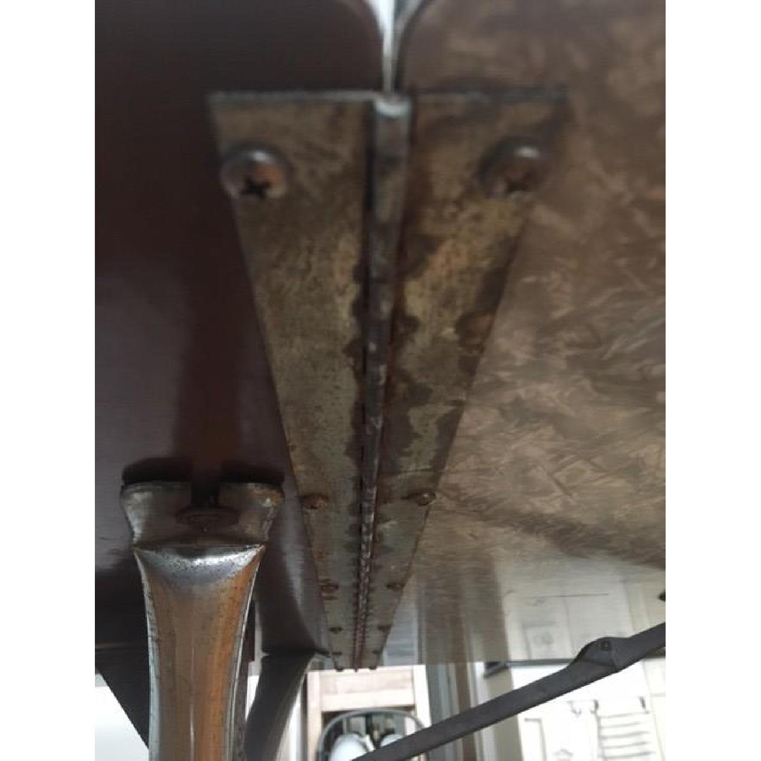 Daystrom Vintage Chrome & Formica Drop Leaf Dining Table - image-5