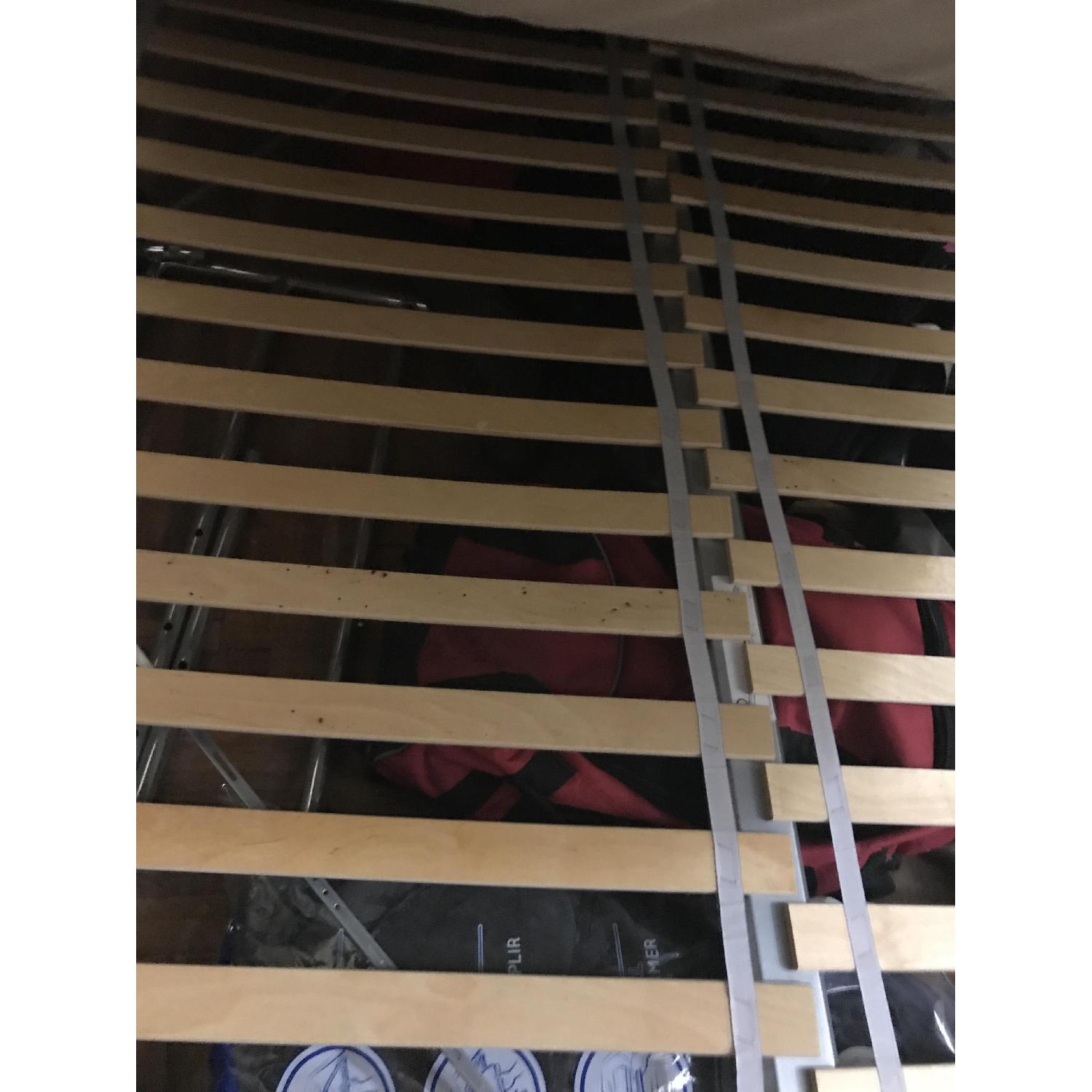 Ikea Malm White Queen Bed Frame w/ Slatted Base - image-5