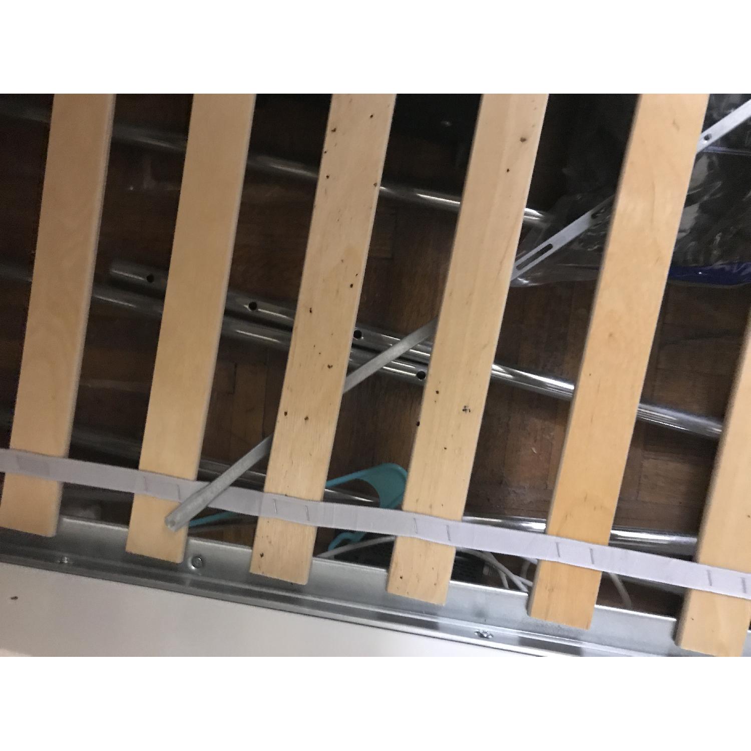 Ikea Malm White Queen Bed Frame w/ Slatted Base - image-7