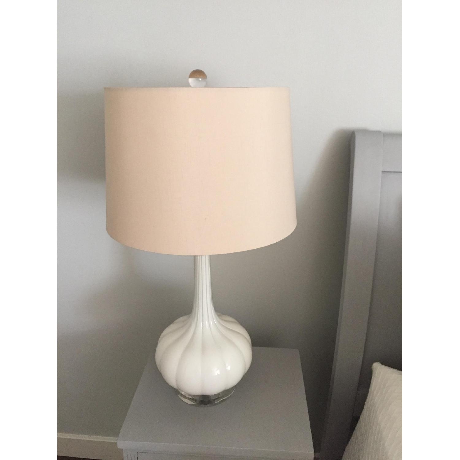 Shades of Light Glass Melon Lamp - image-3