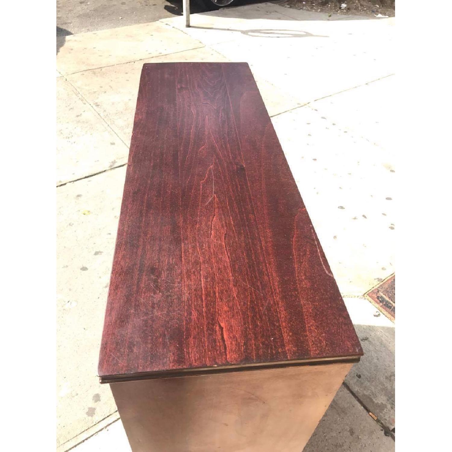 Antique 1940s Mahogany Bookcase/Cabinet - image-10