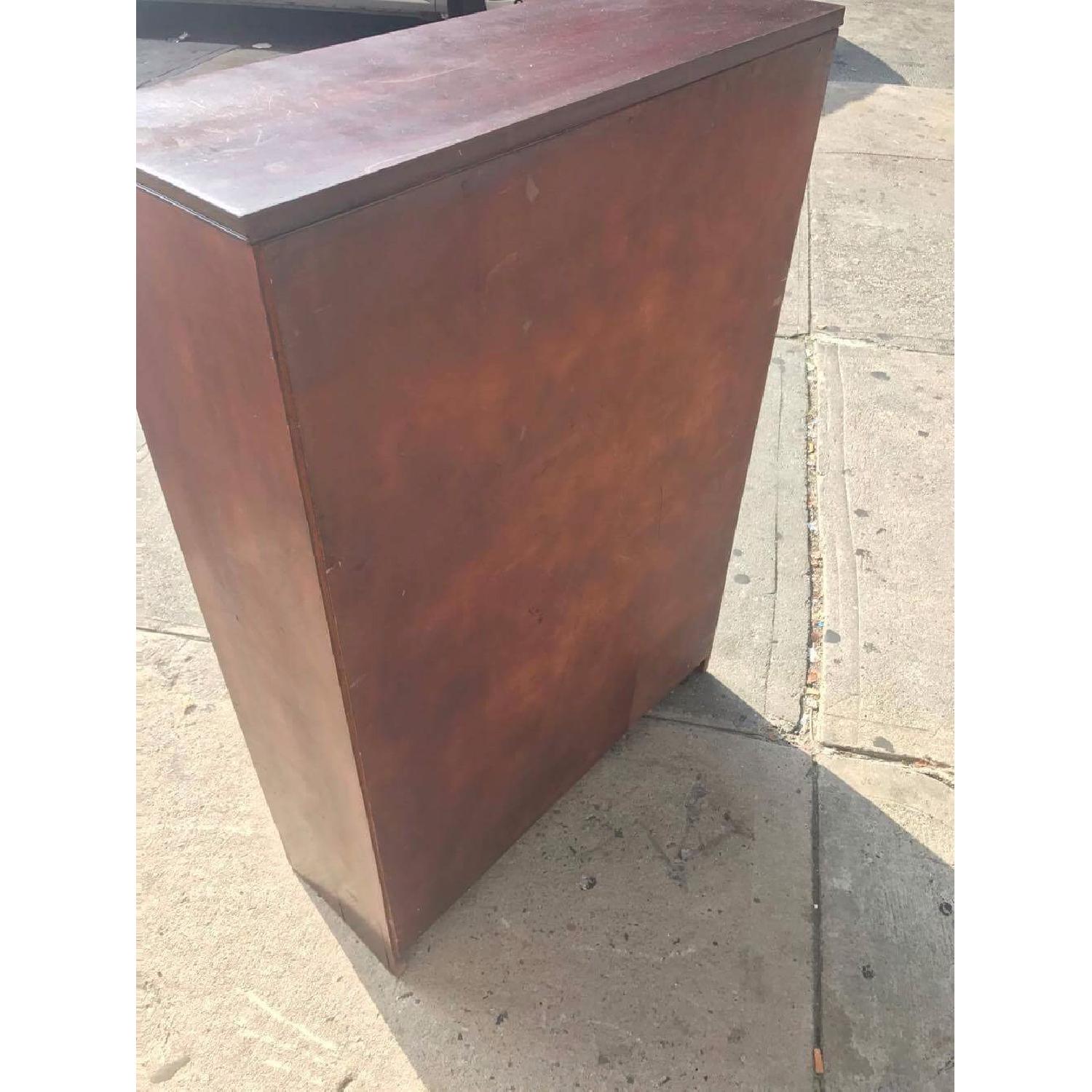 Antique 1940s Mahogany Bookcase/Cabinet - image-12