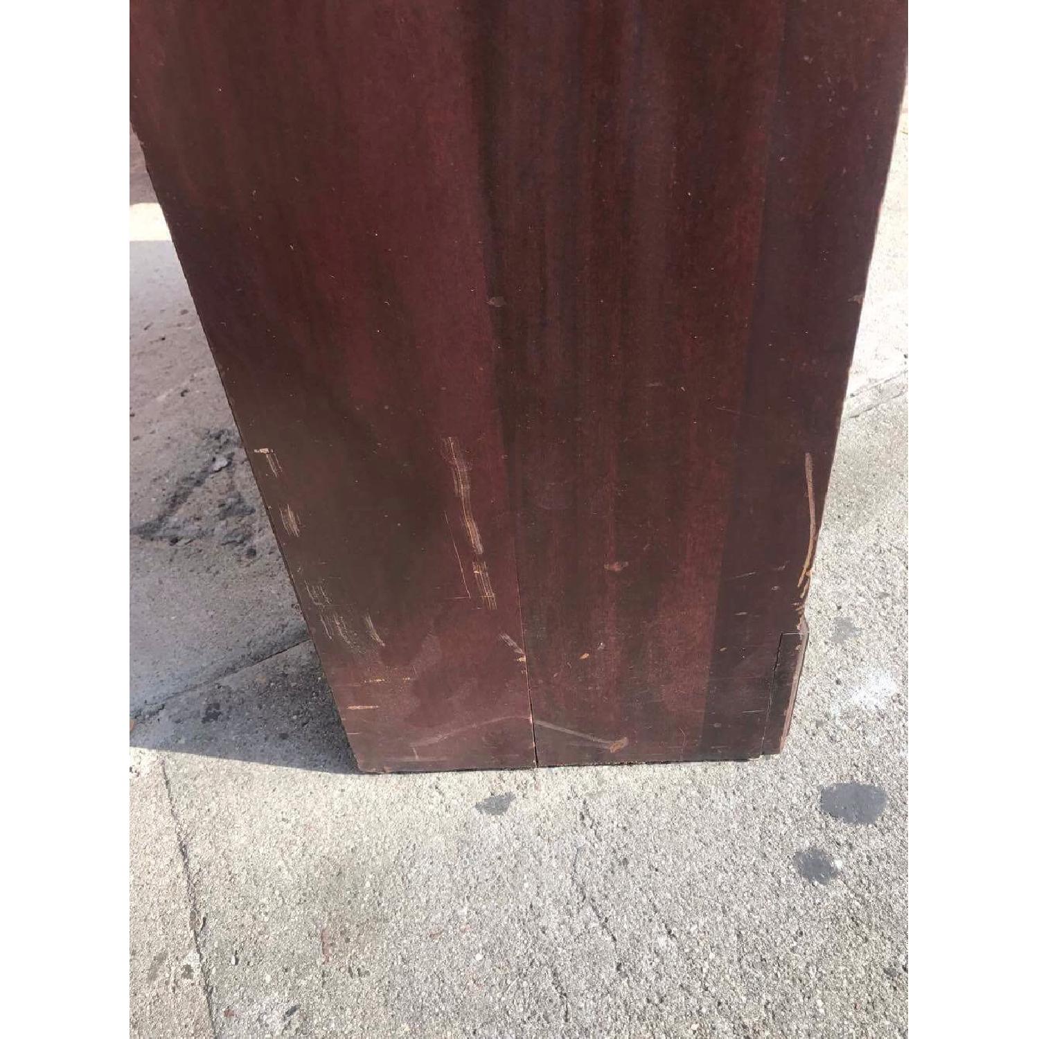 Antique 1940s Mahogany Bookcase/Cabinet - image-13