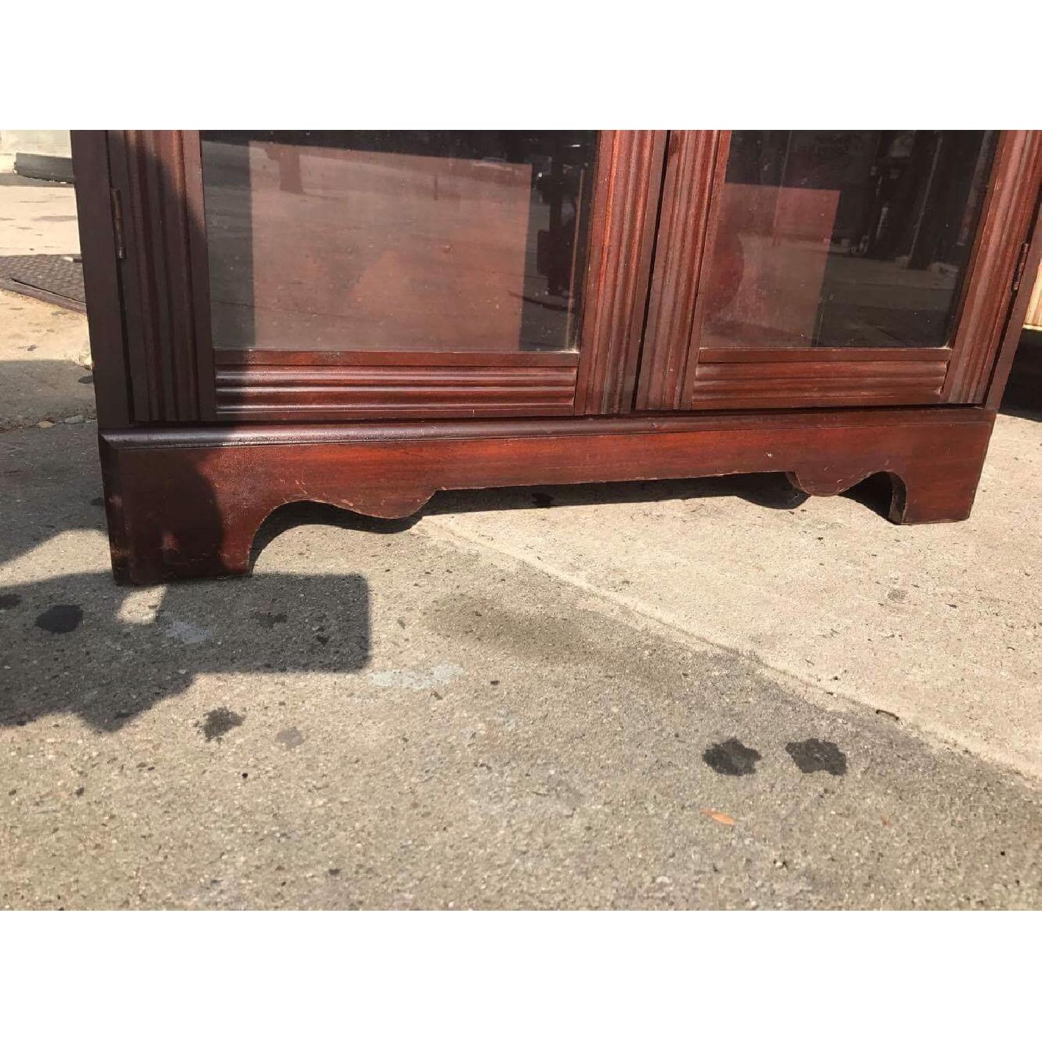 Antique 1940s Mahogany Bookcase/Cabinet - image-17