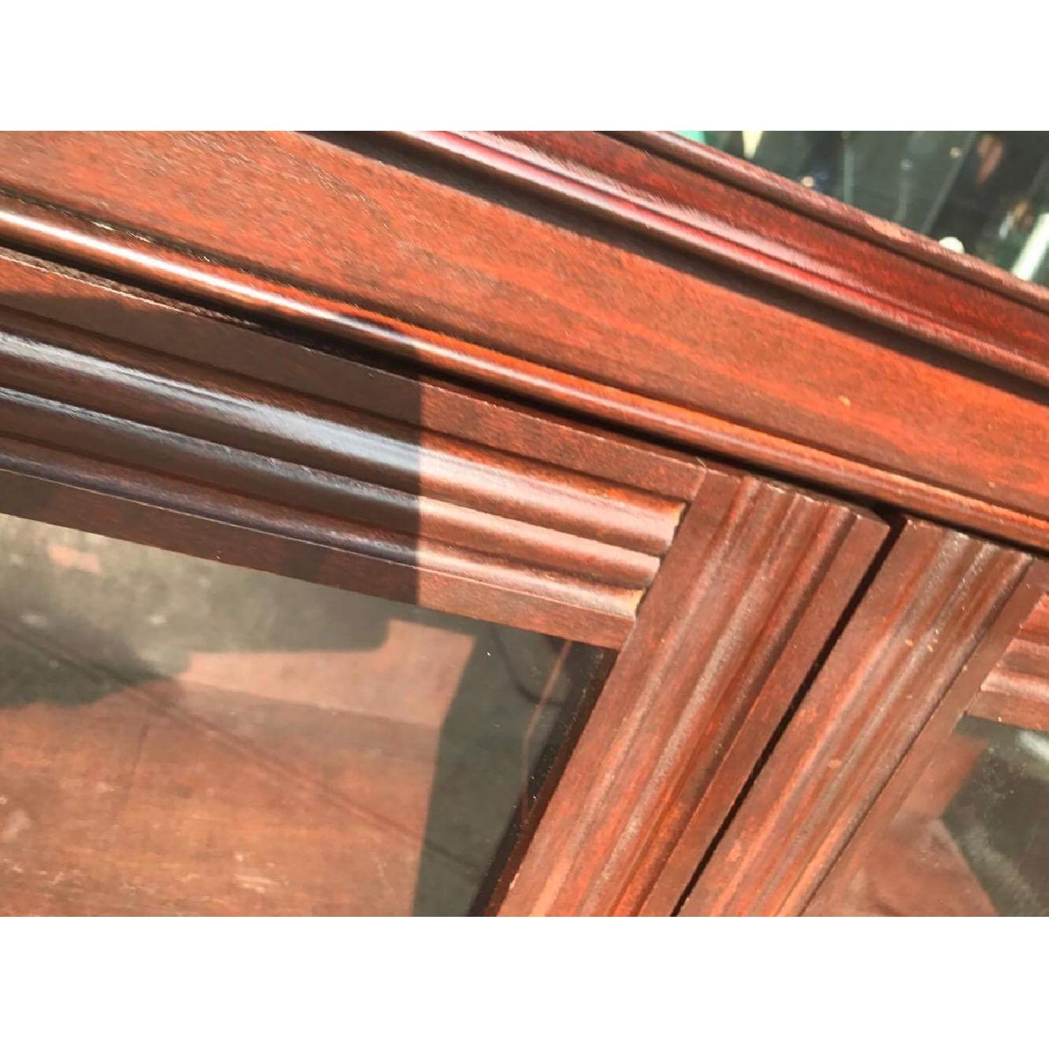Antique 1940s Mahogany Bookcase/Cabinet - image-18