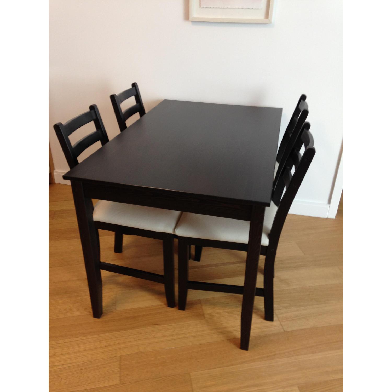 Ikea Bjursta Dining Table w/ 4 Chairs - image-1