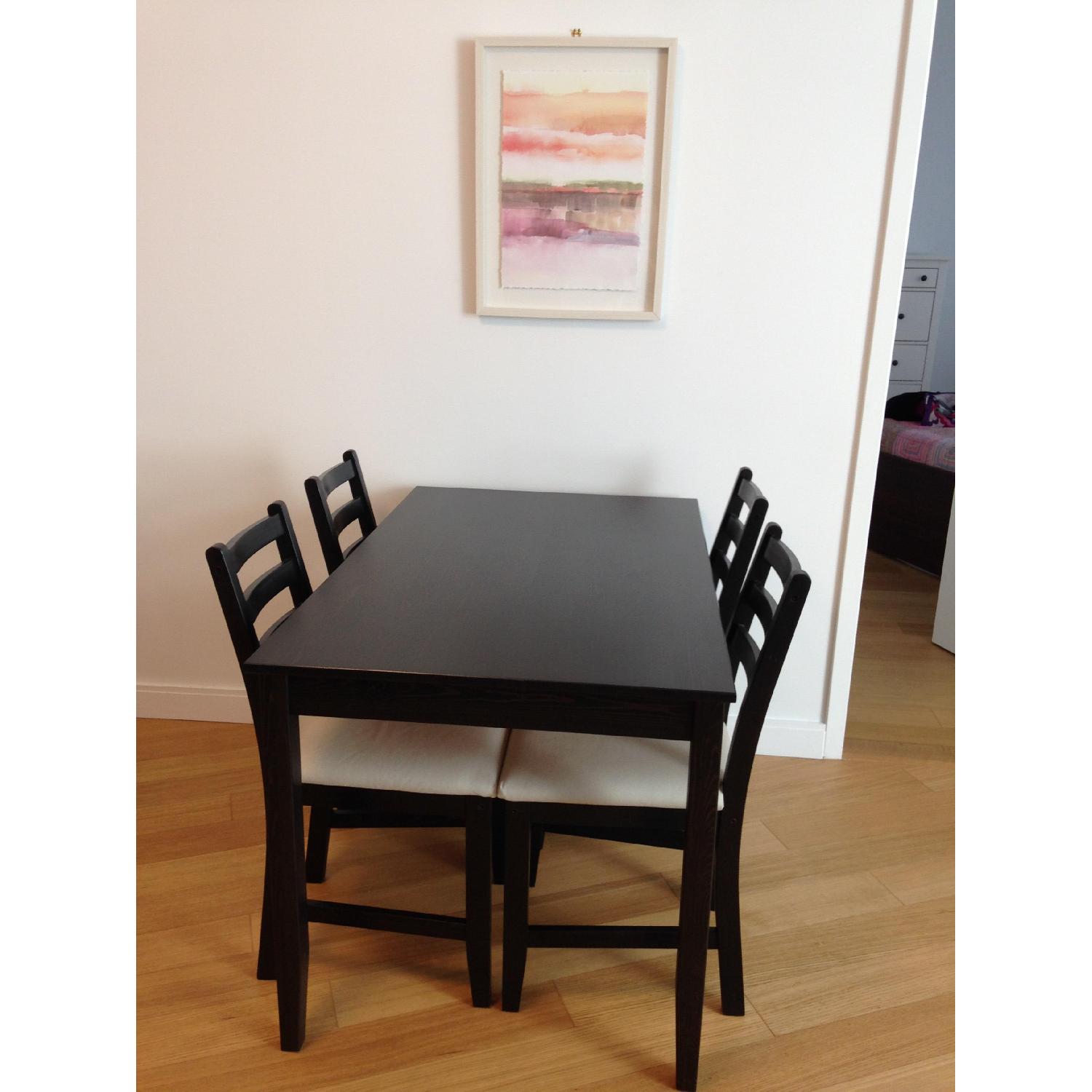 Ikea Bjursta Dining Table w/ 4 Chairs - image-2