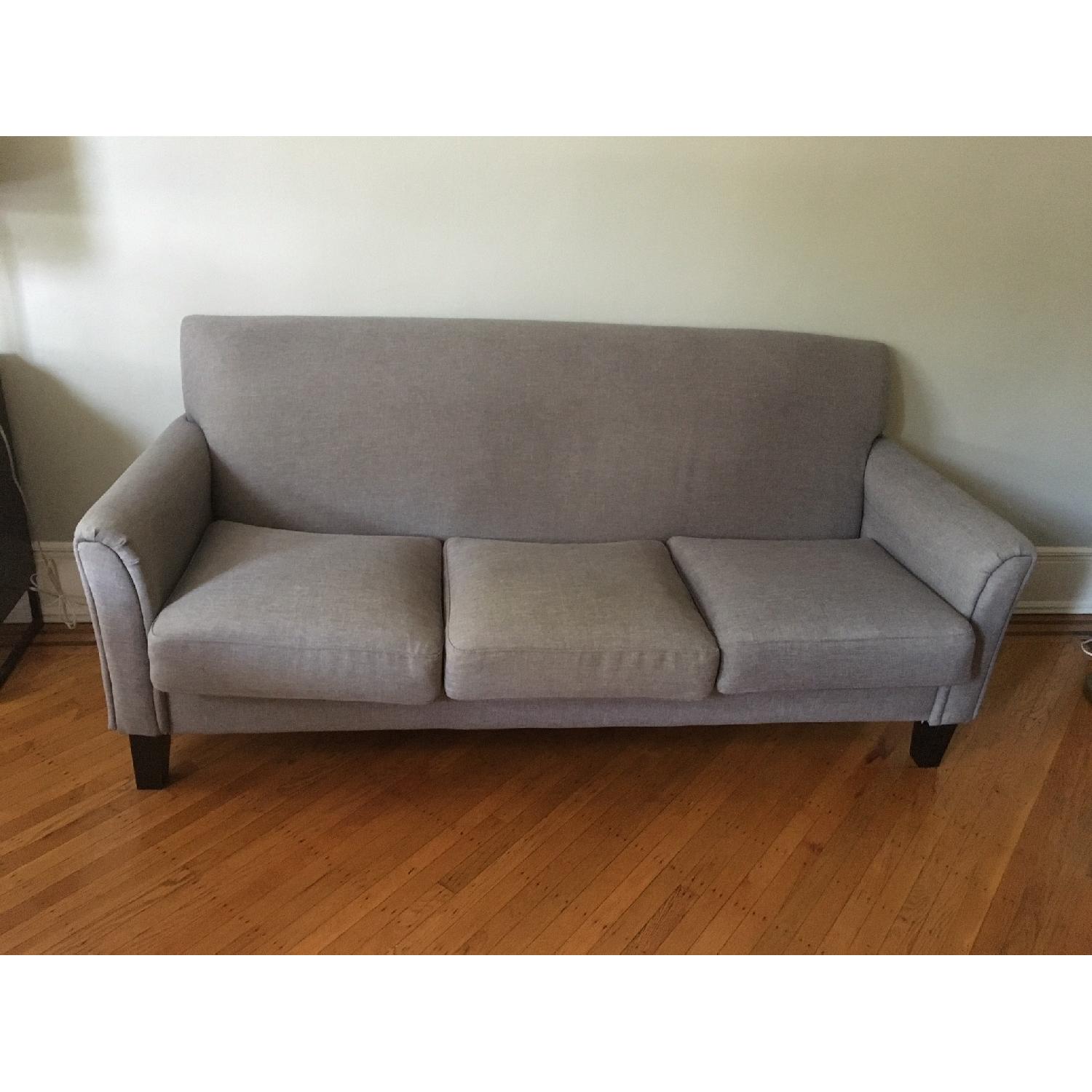 Oxford Creek Park Hill Sofa in Grey Linen - image-1