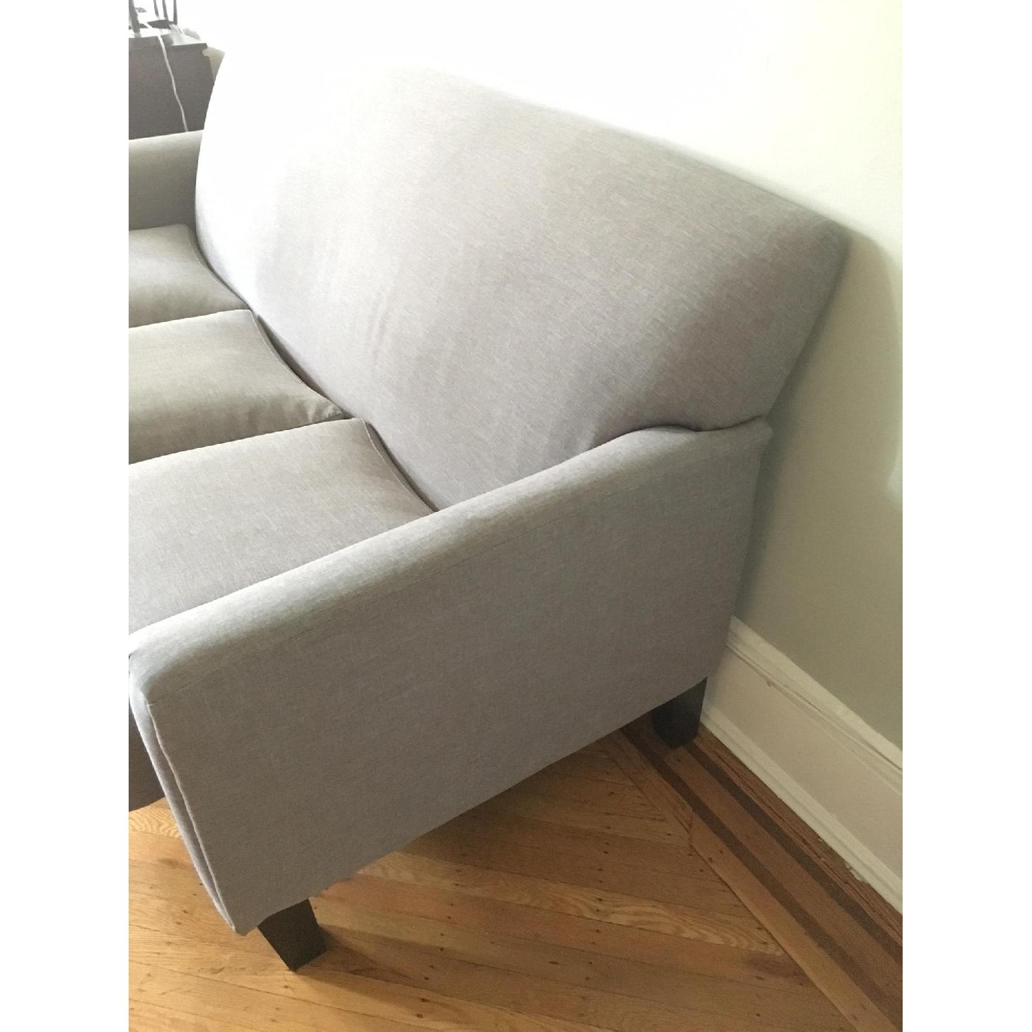 Oxford Creek Park Hill Sofa in Grey Linen - image-2