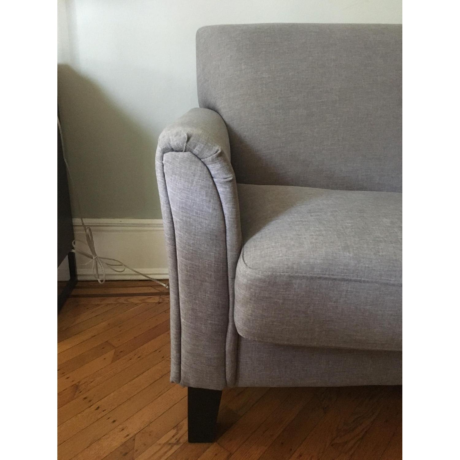 Oxford Creek Park Hill Sofa in Grey Linen - image-5