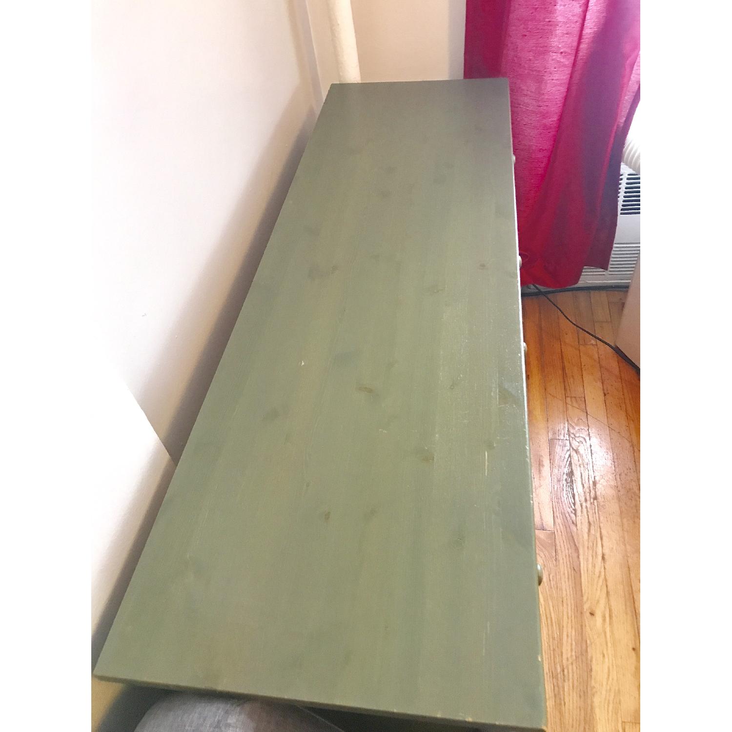 6 Drawer Dresser in Green - image-1
