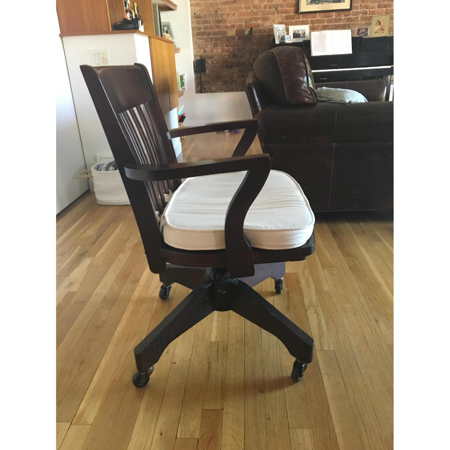 Pottery Barn Swivel Desk Armchair - image-2
