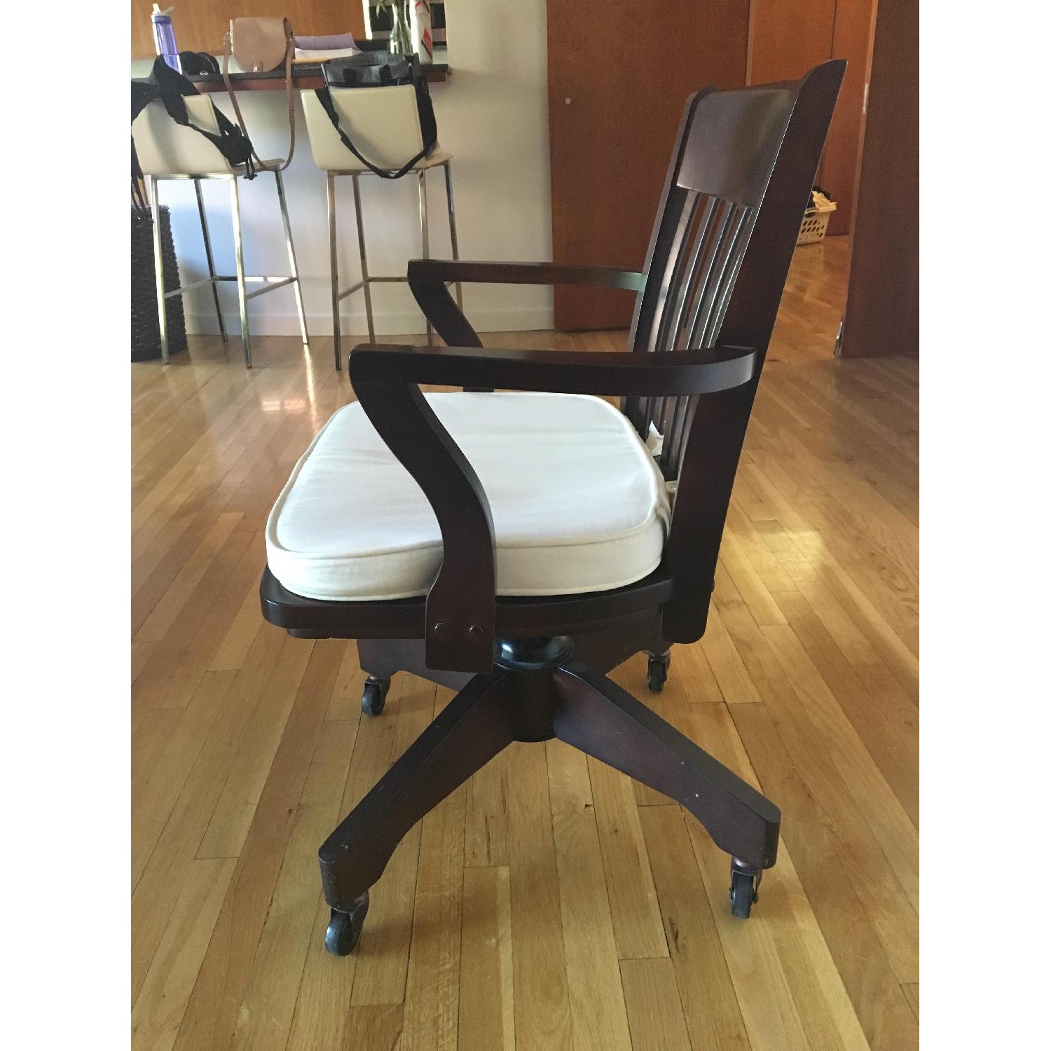Pottery Barn Swivel Desk Armchair - image-3