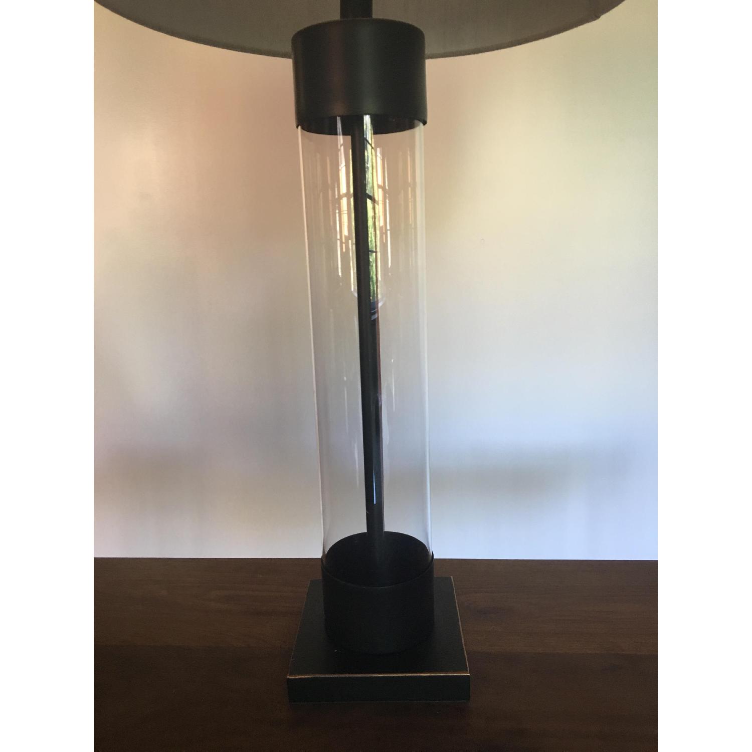 One Kings Lane Glass Tube Lamp - image-1