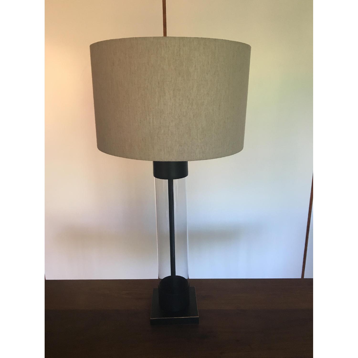 One Kings Lane Glass Tube Lamp - image-3