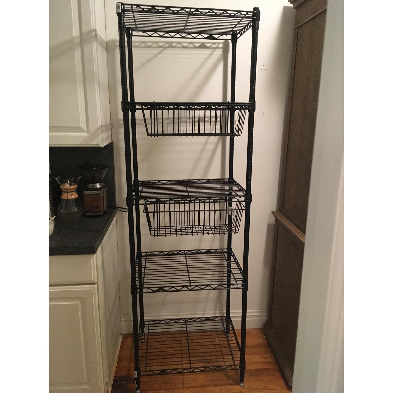 Container Store Intermetro Shelving Tower AptDeco