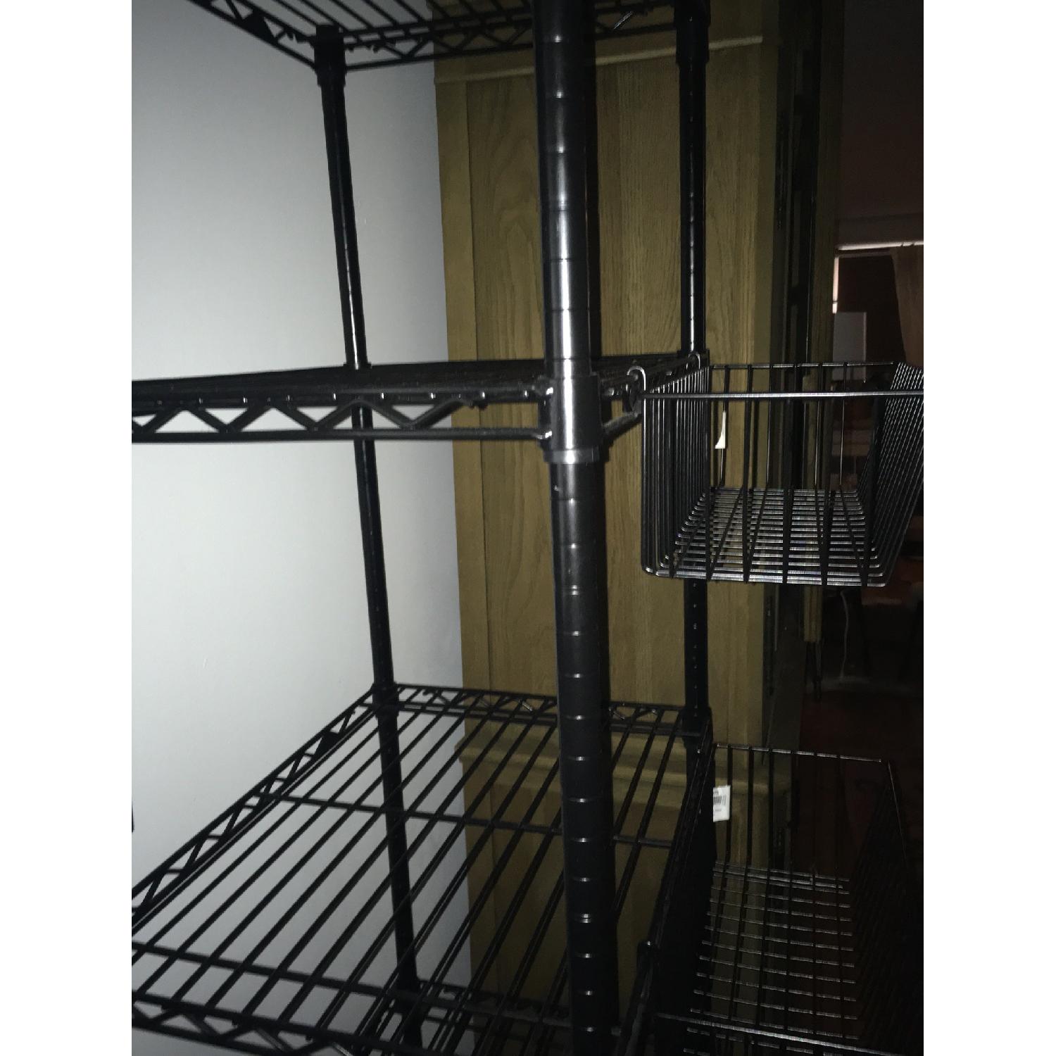 Container Store Intermetro Shelving Tower AptDeco