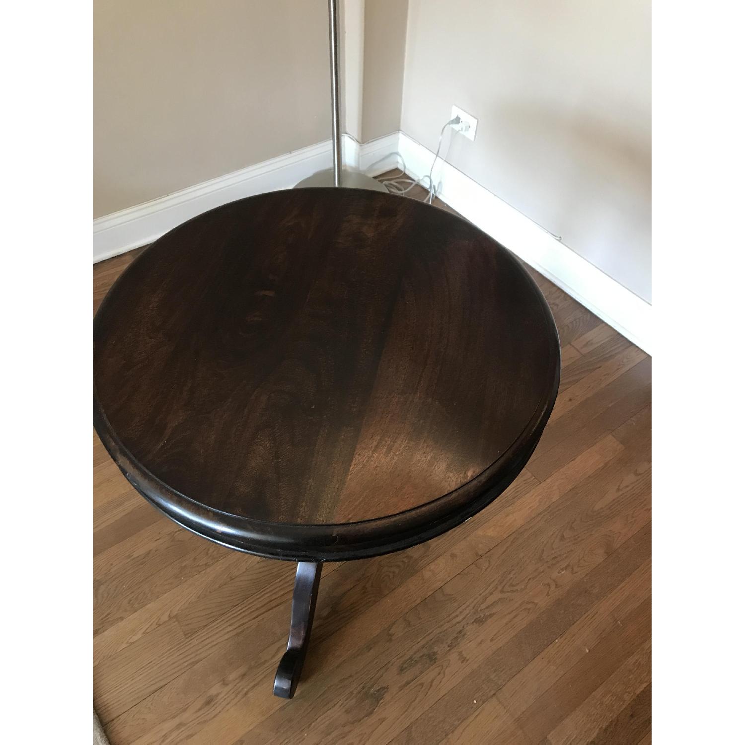 Pottery Barn Small Round Table - image-2