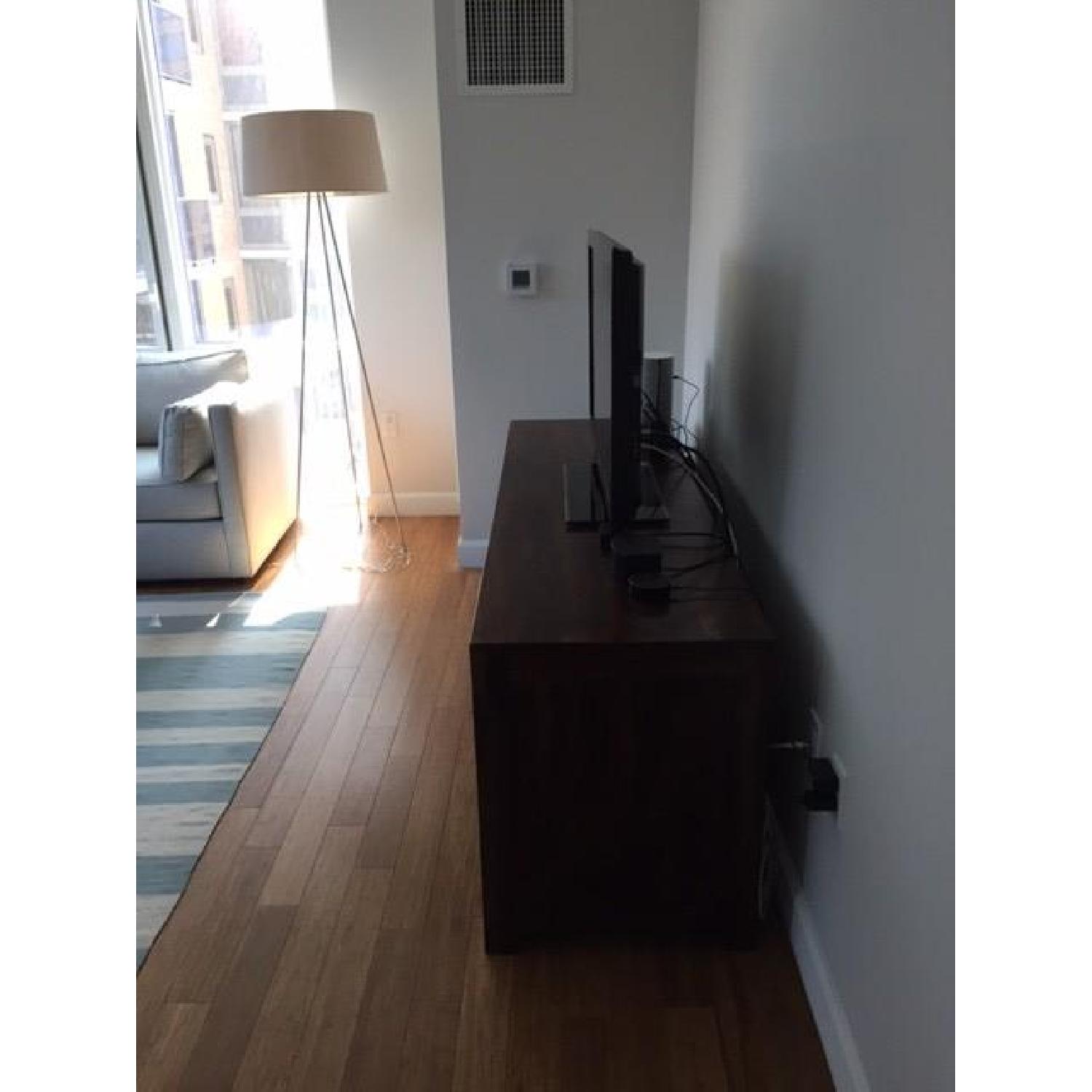 Walnut Media Cabinet - image-1