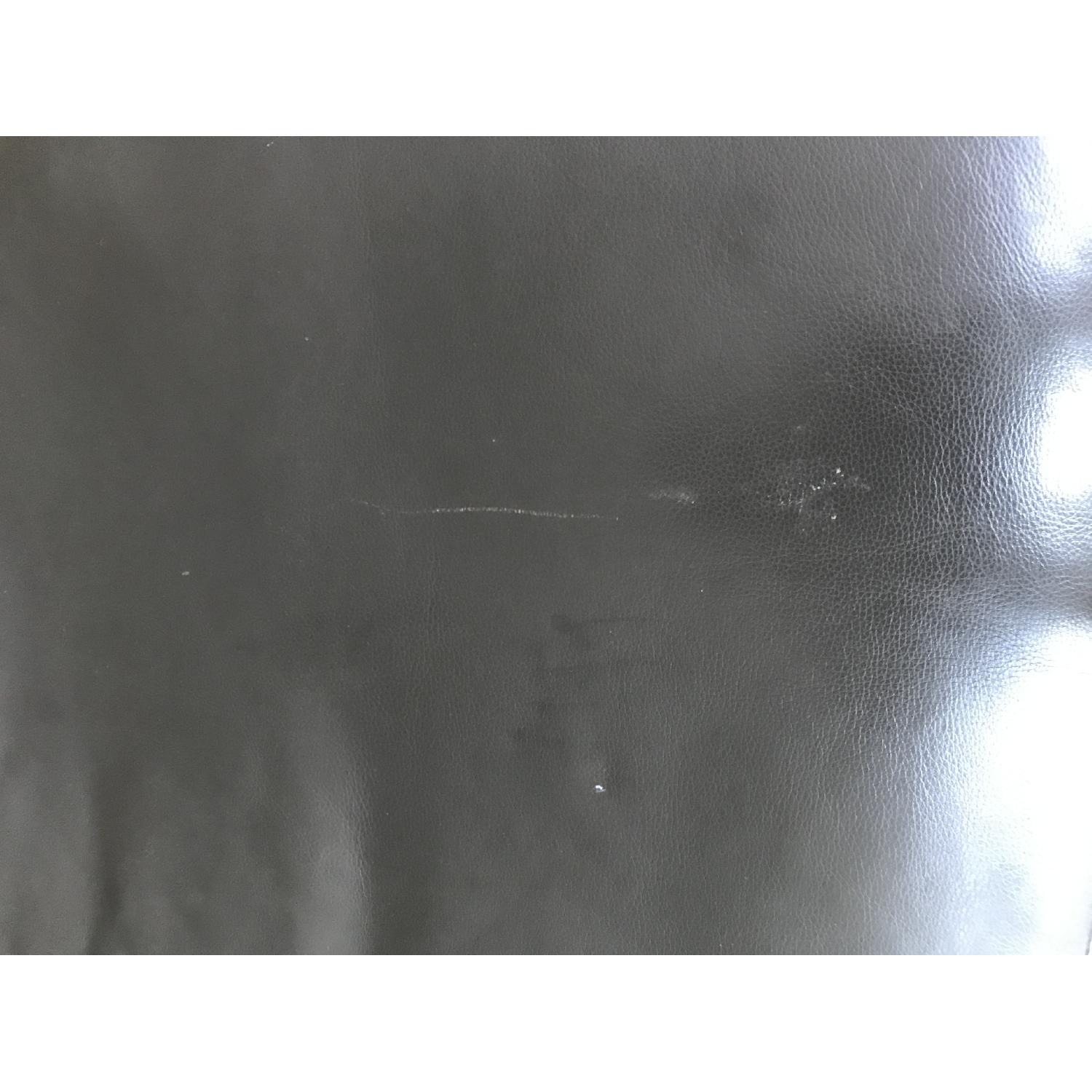 Raymour & Flanigan Bellanest Gray 2-Piece Leather Sectional Sofa - image-2