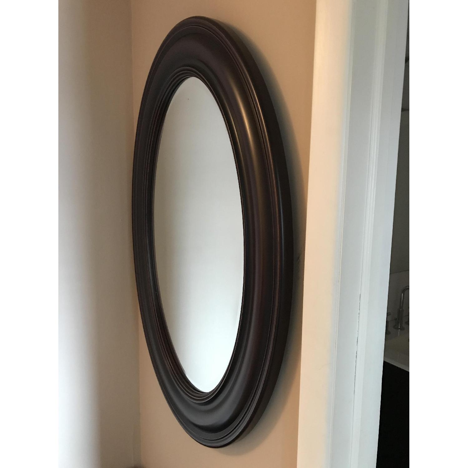 Pottery Barn Oval Mirror - image-3