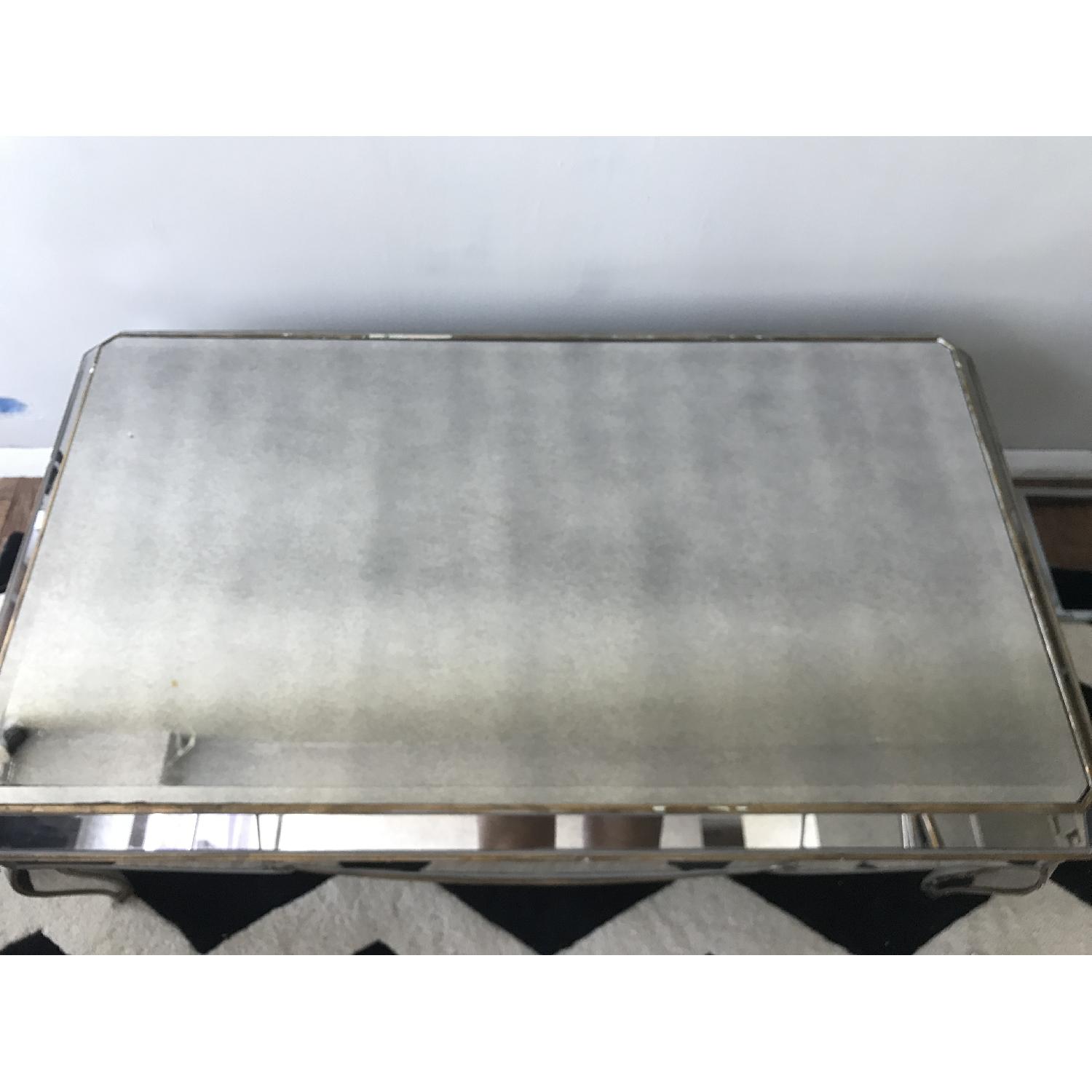 Mirrored Vintage Style Coffee Table - image-2