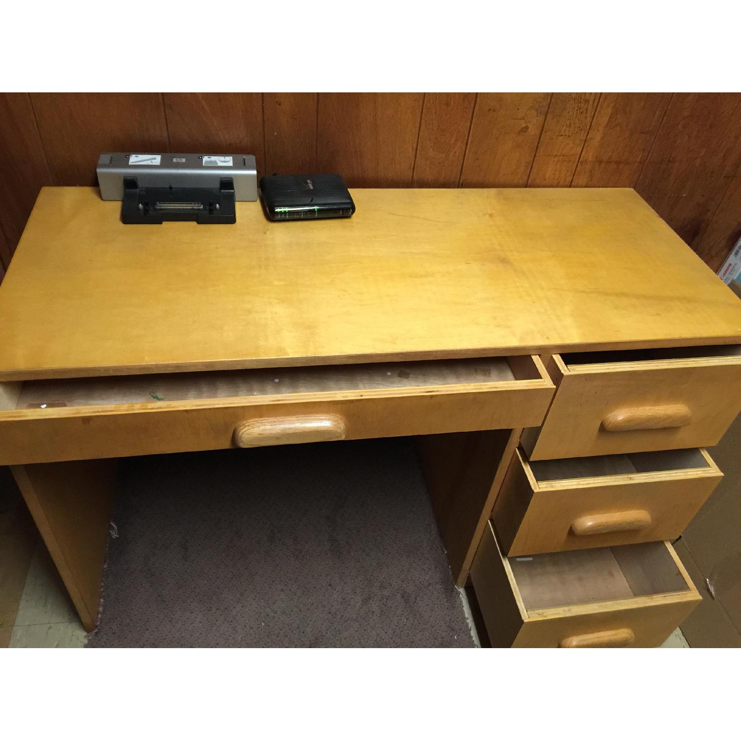 Computer Desk w/ 3 Drawers - image-2