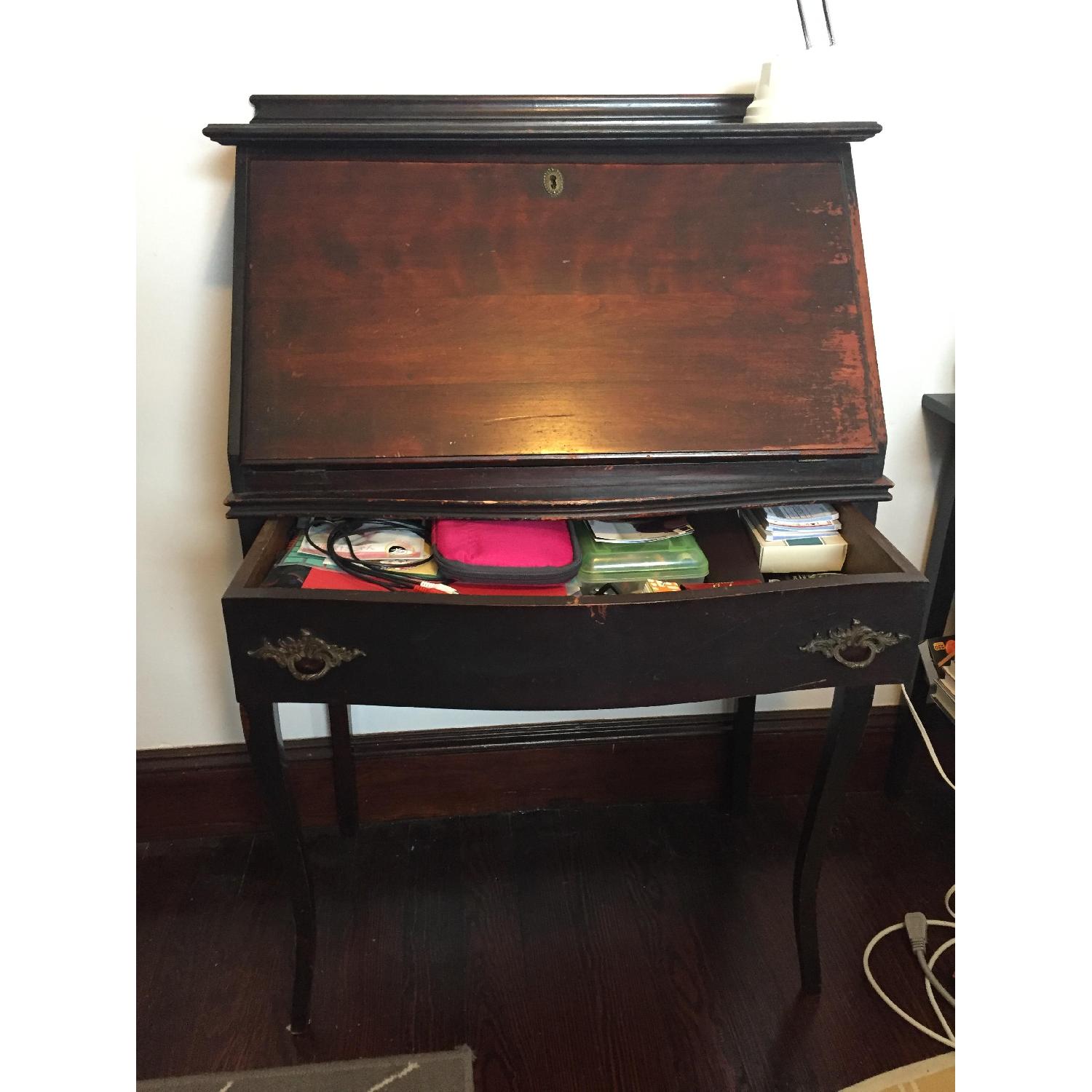 Antique Secretary Desk - image-3