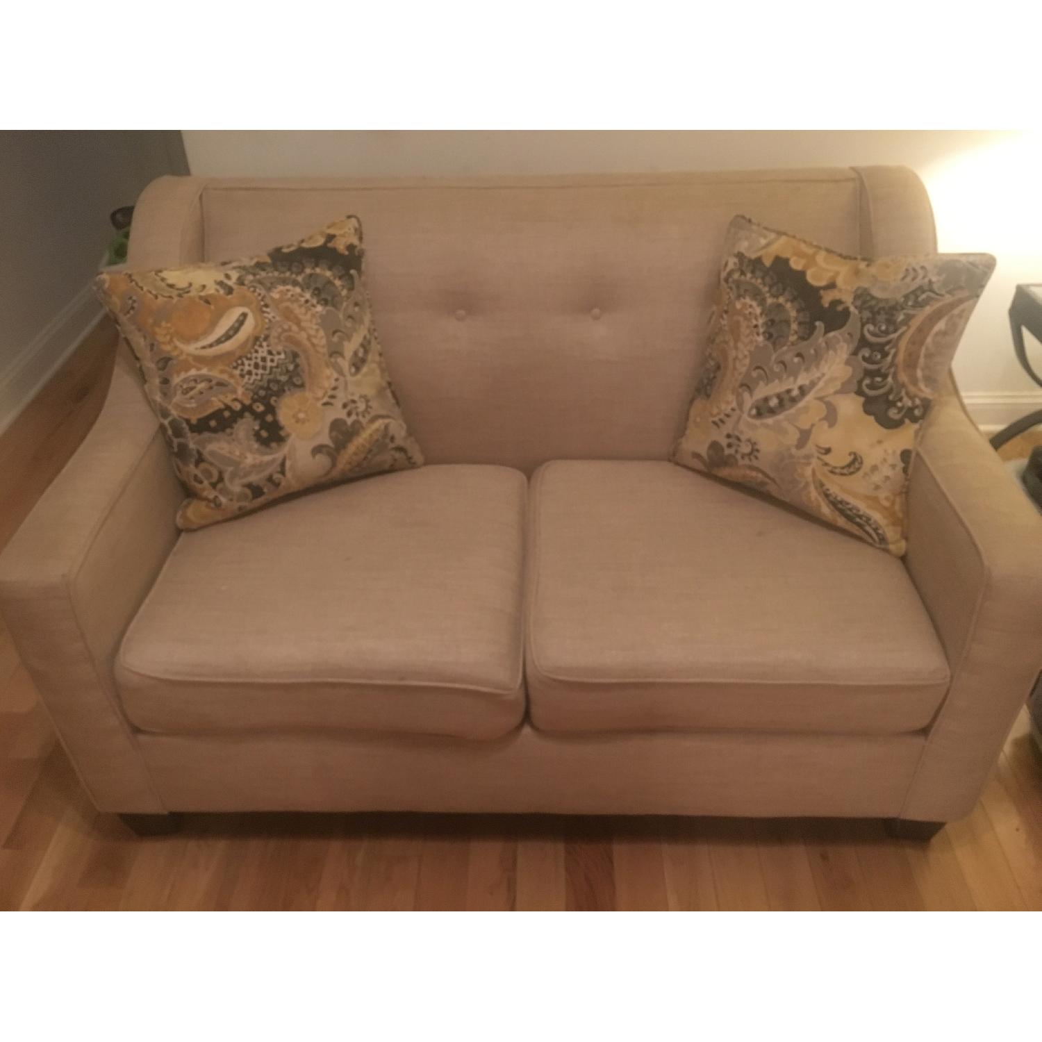 Bob's Colby Loveseat w/ Bob-O-Pedic Memory Foam Seating - image-1