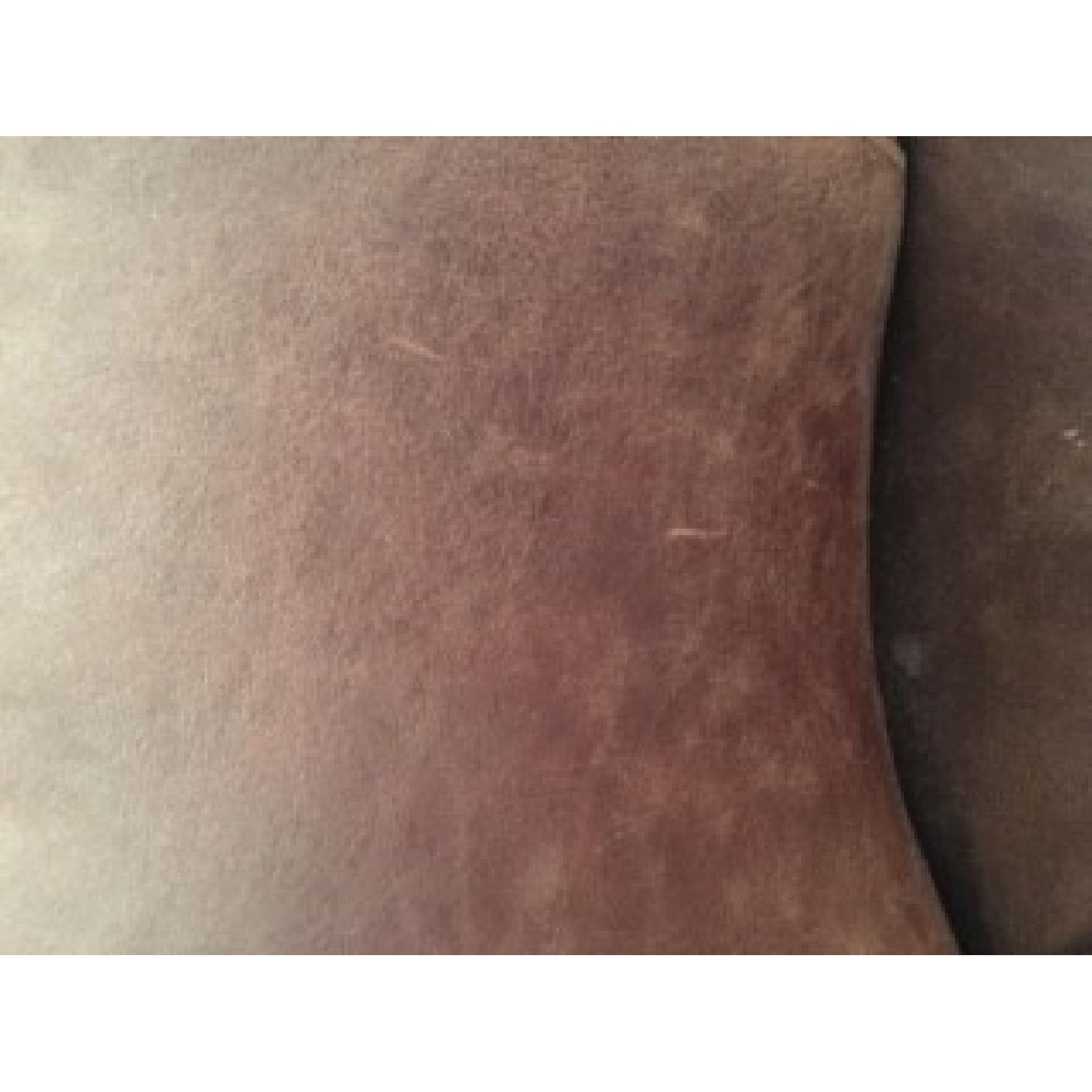 Pottery Barn Spencer Leather Side Chair - image-5